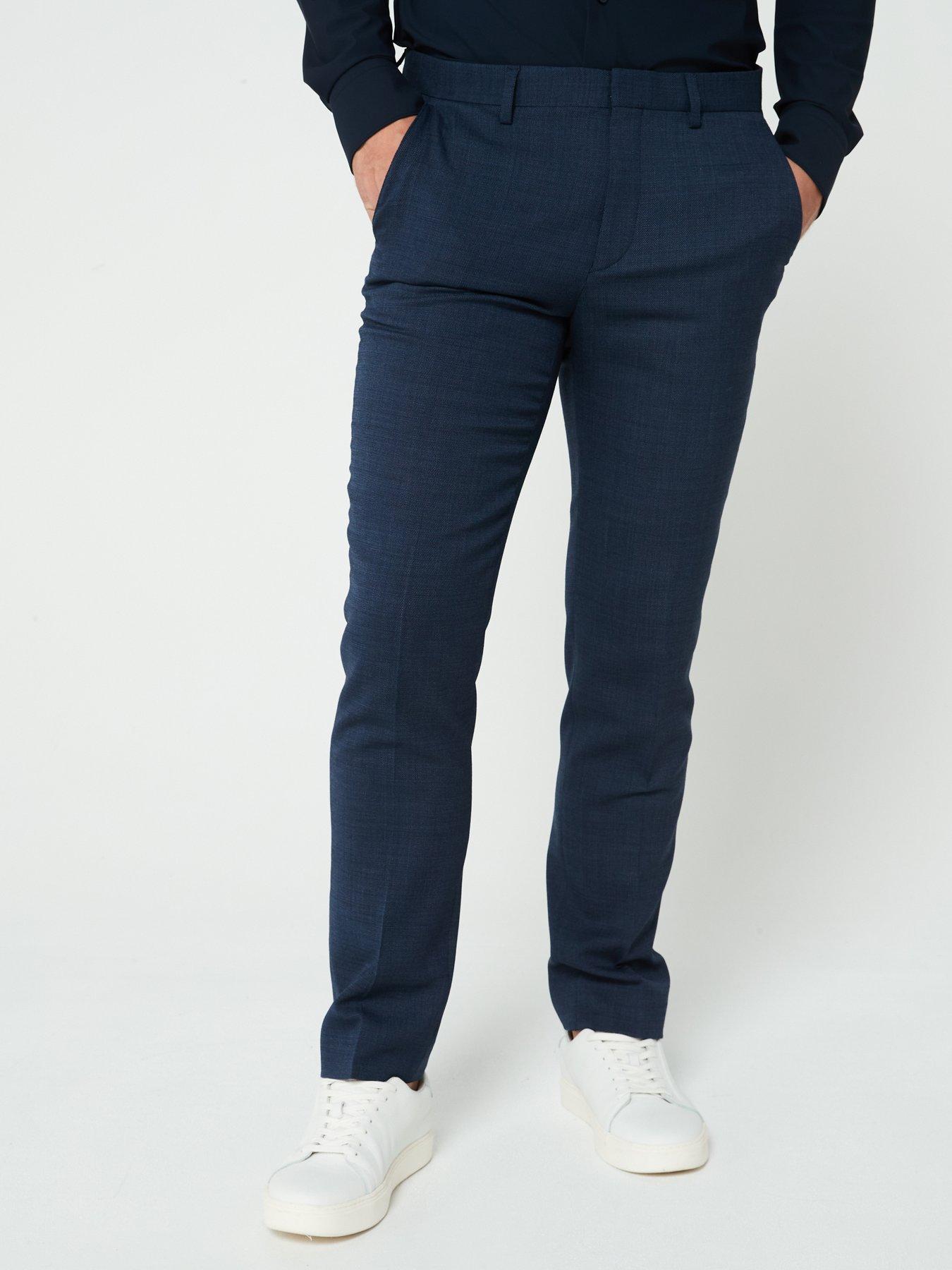 boss-lean-regular-fit-basket-weave-stretch-wool-suit-trousers--navyback