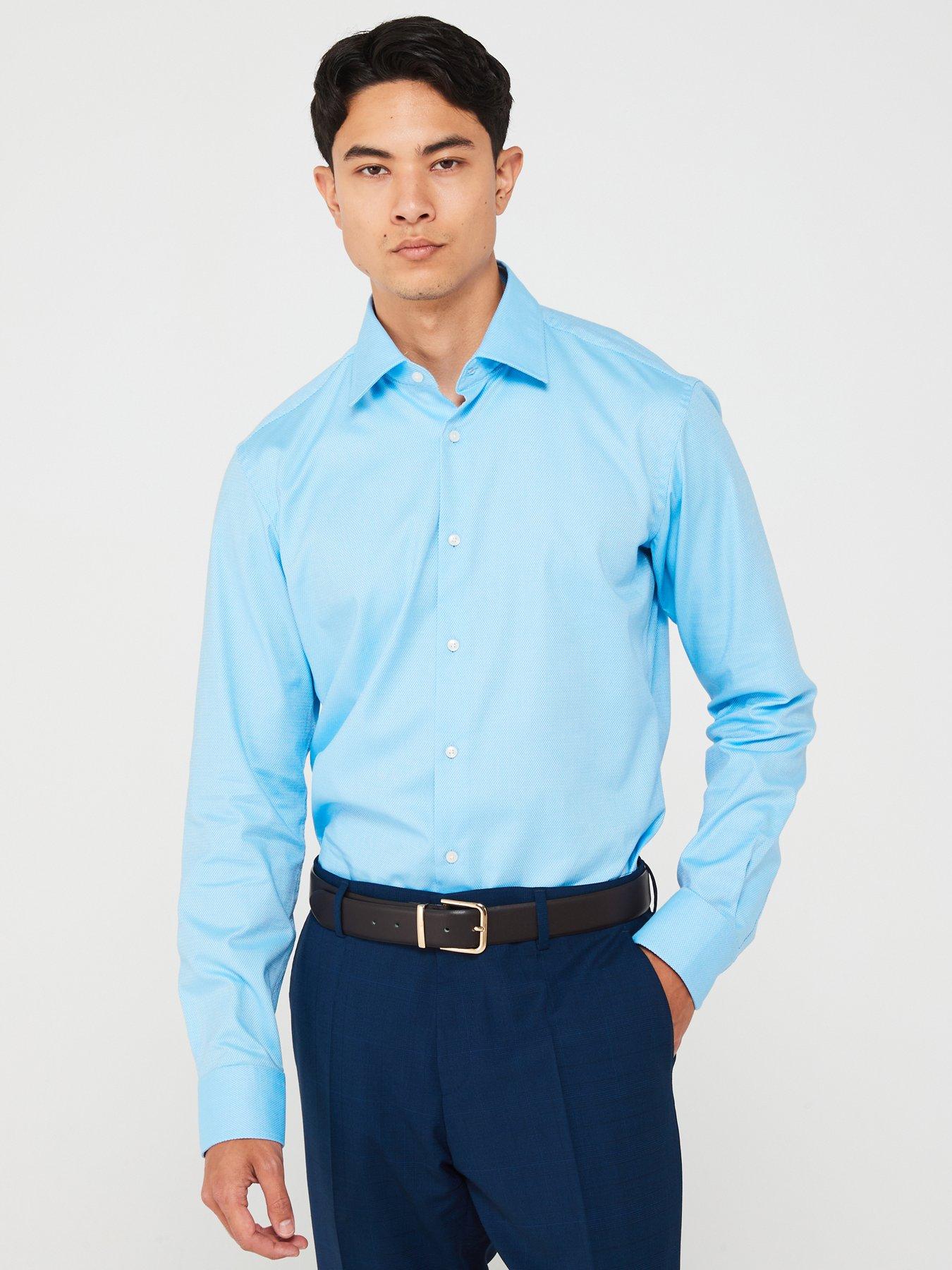 boss-boss-joe-regular-fit-easy-iron-dobby-texture-shirt