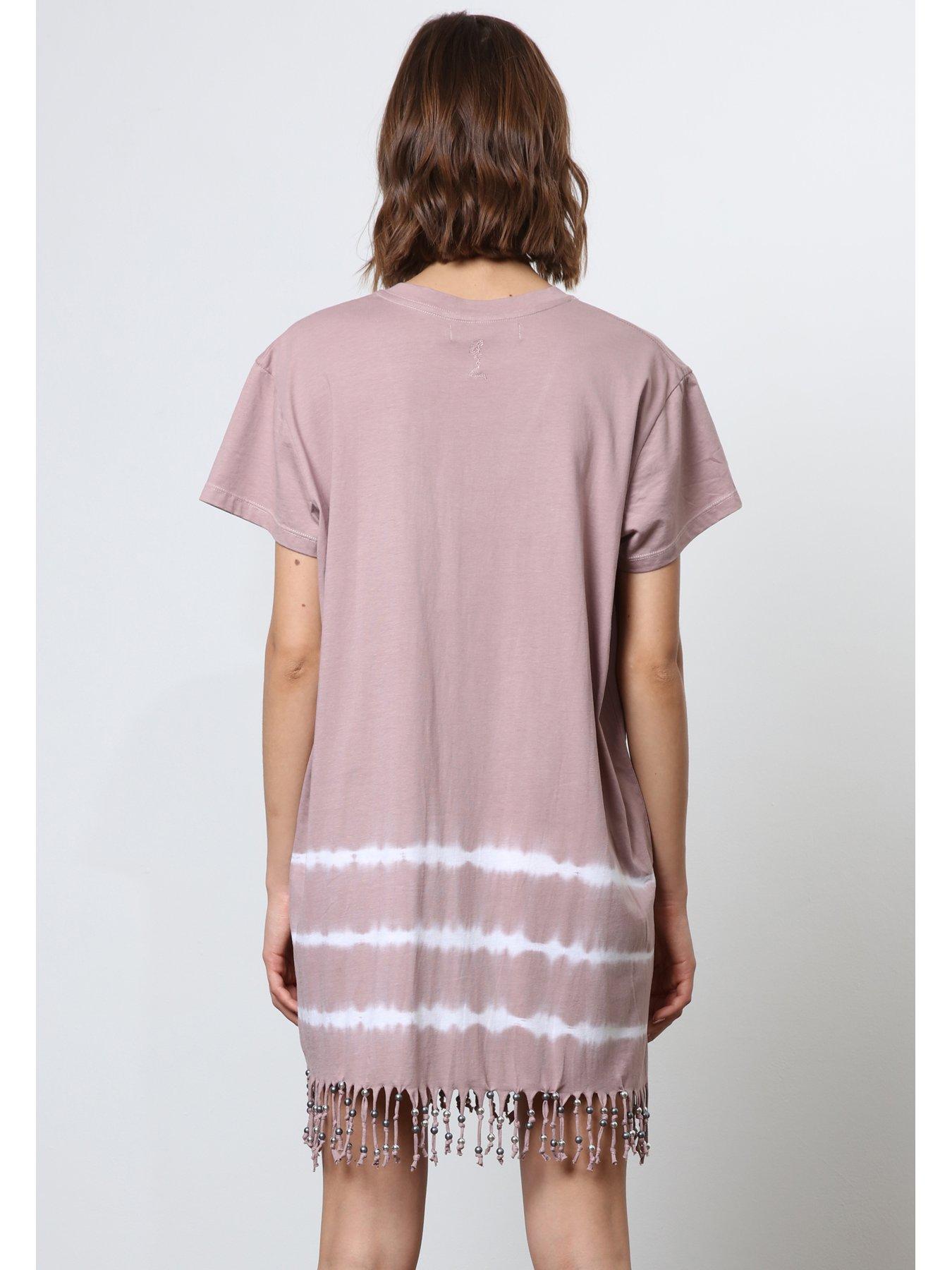 religion-religion-mini-tie-dye-t-shirt-dress-pinkdetail