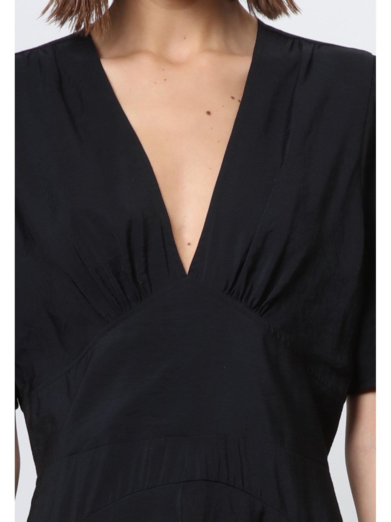 Image 6 of 6 of Religion Maxi Dress - Black