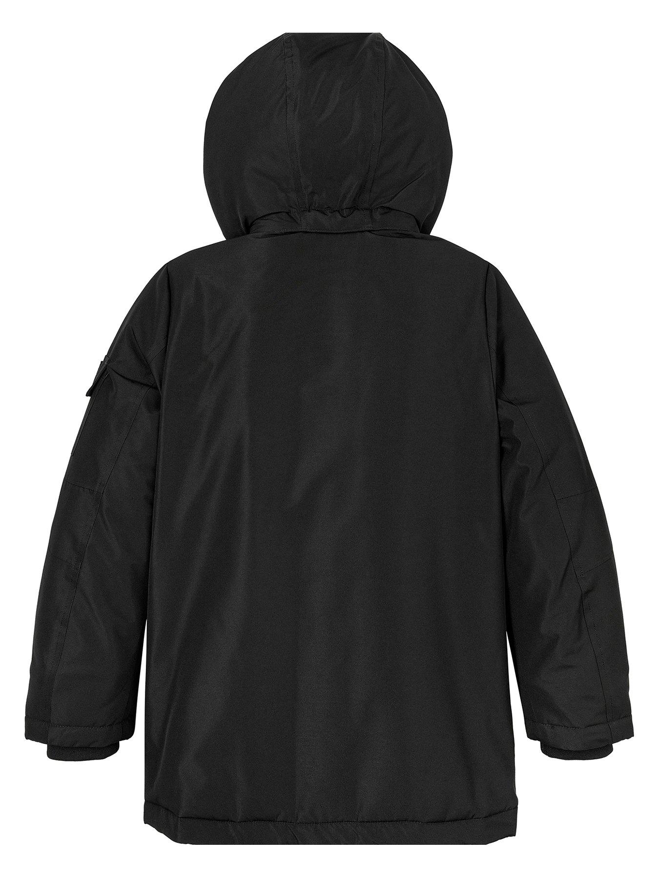 Image 3 of 5 of Calvin Klein Jeans Boys Back To School Jacket - Black