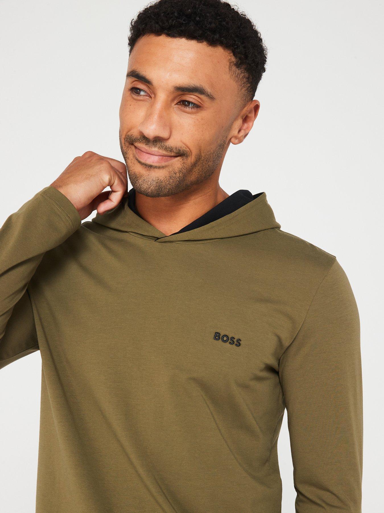 boss-mix-amp-match-lightweight-overhead-loungewear-hoodie-greenoutfit