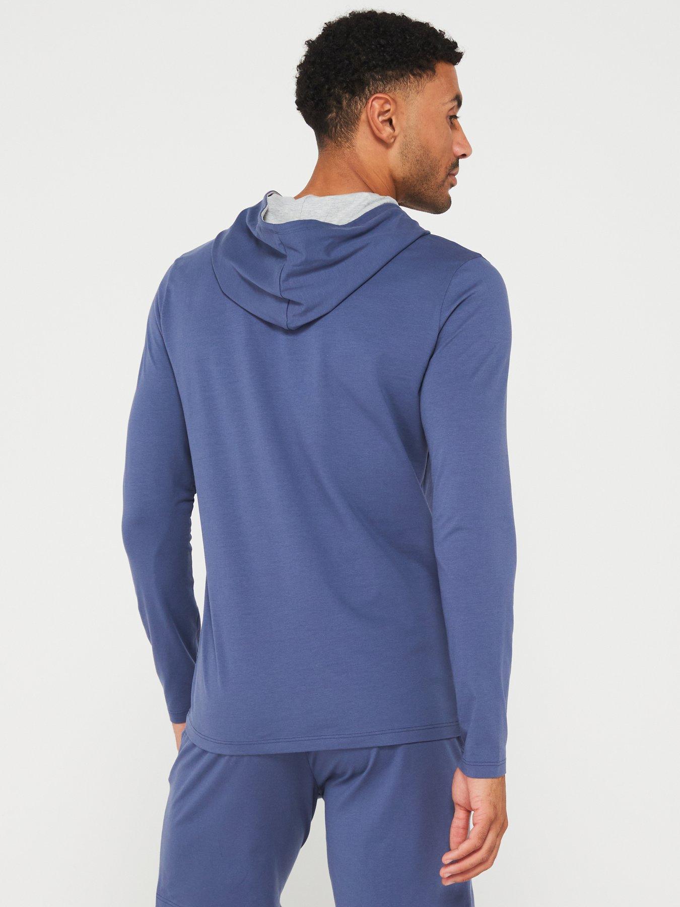 boss-mix-amp-match-lightweight-overhead-loungewear-hoodie-navystillFront