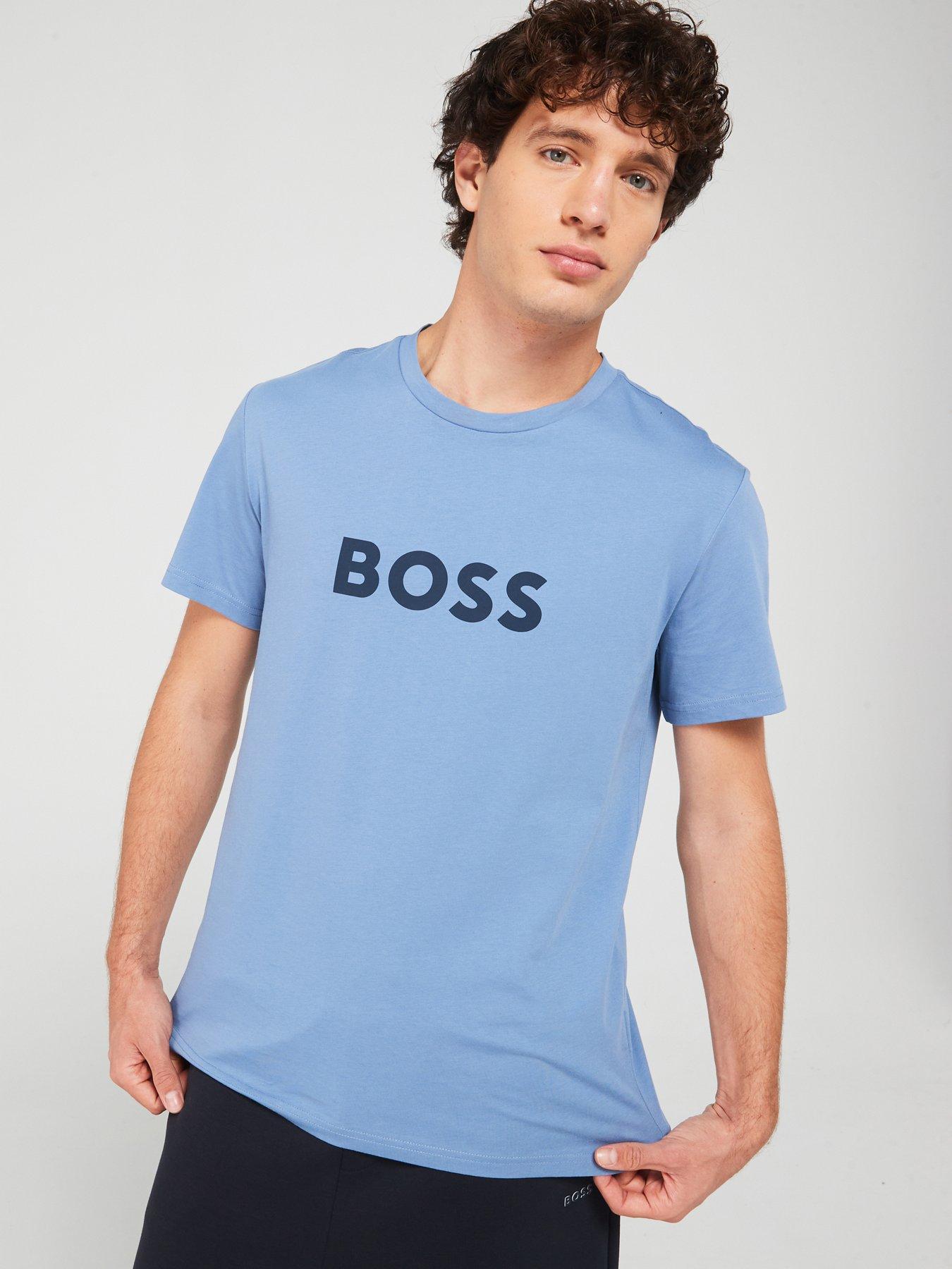 boss-loungewear-t-shirt-rn-logo-loungewear-t-shirt-bluefront