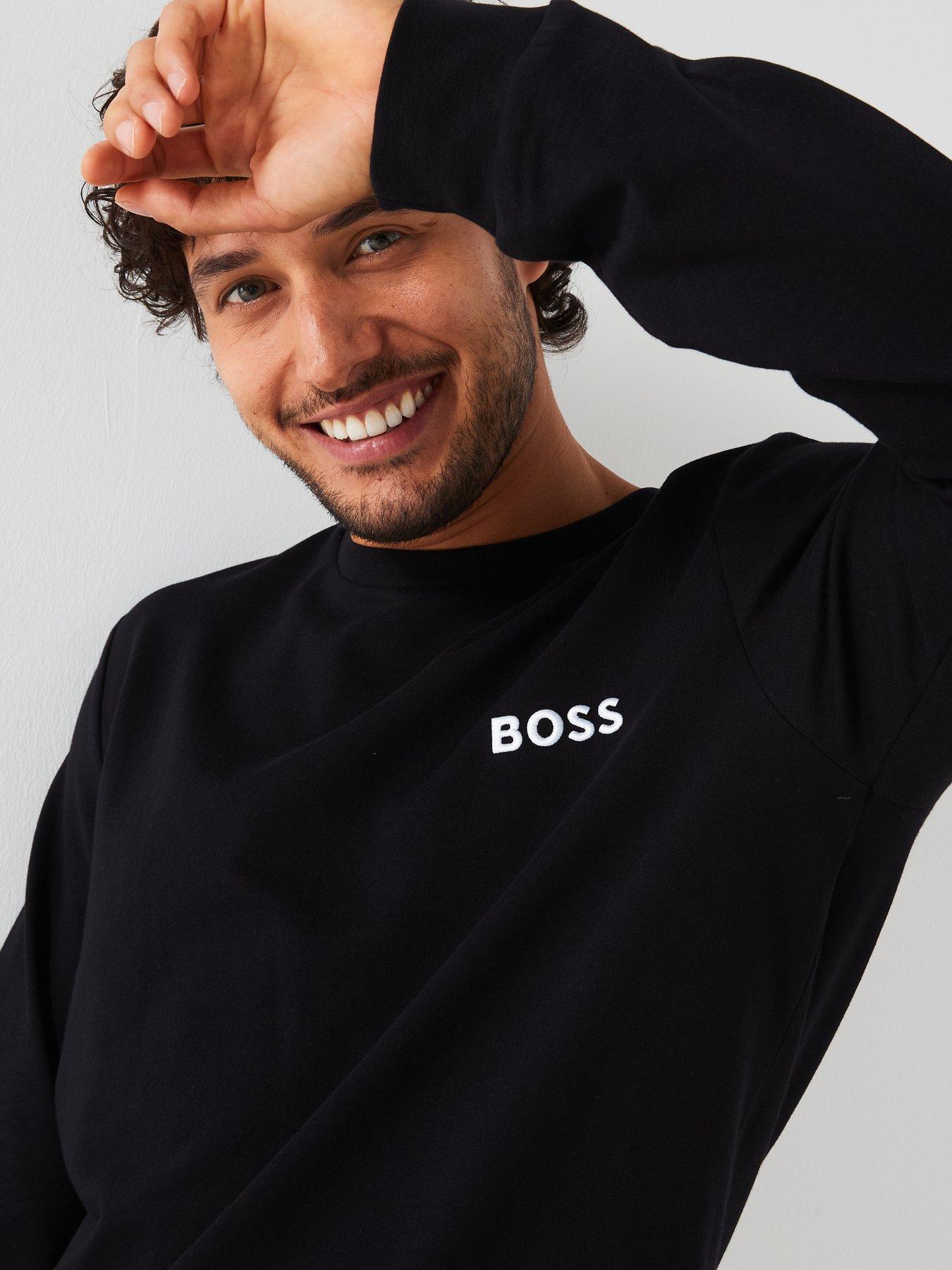 boss-iconic-corporate-stripe-crew-sweat-tracksuit-blackoutfit