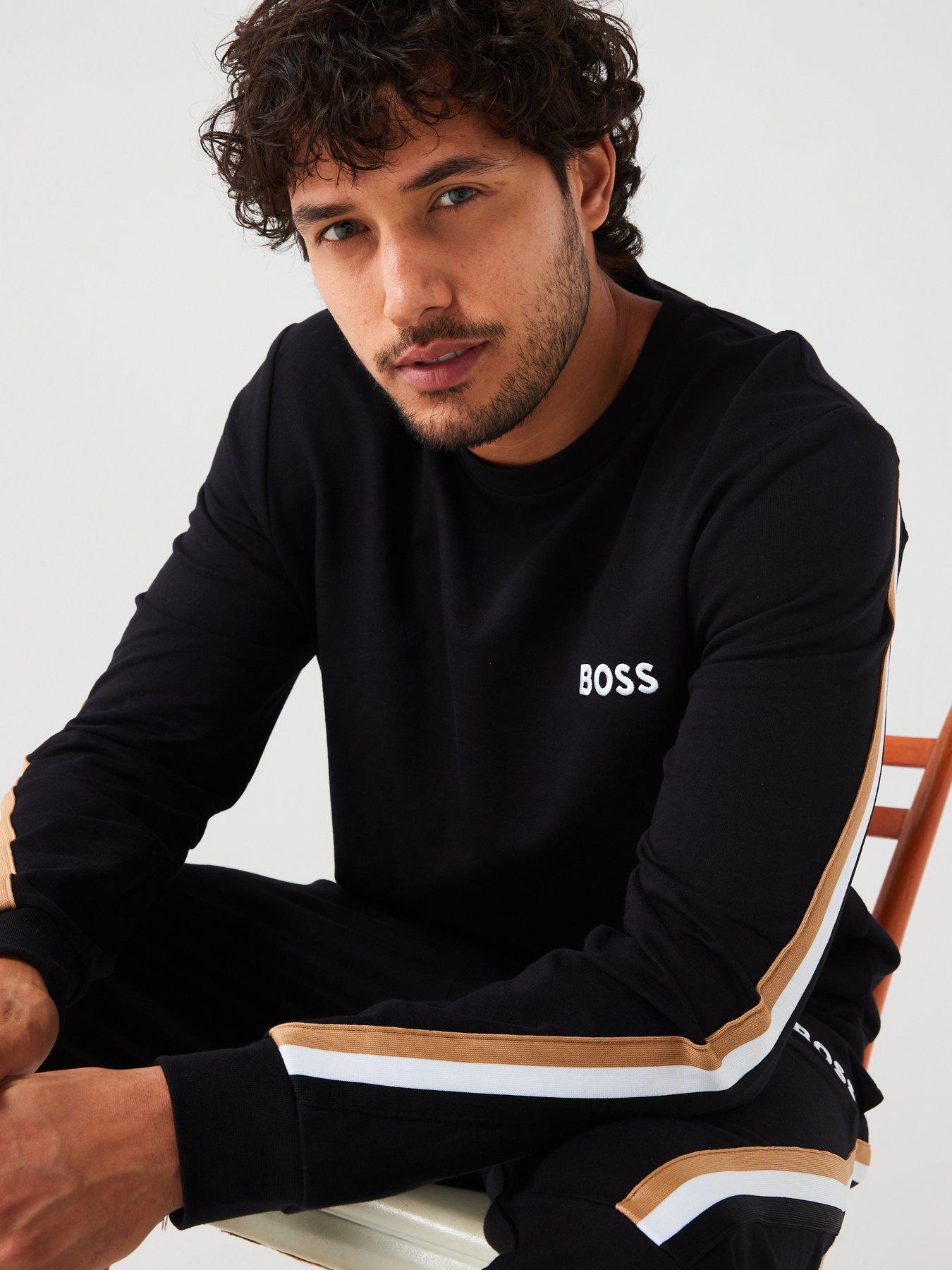 boss-iconic-corporate-stripe-crew-sweat-tracksuit-blackdetail