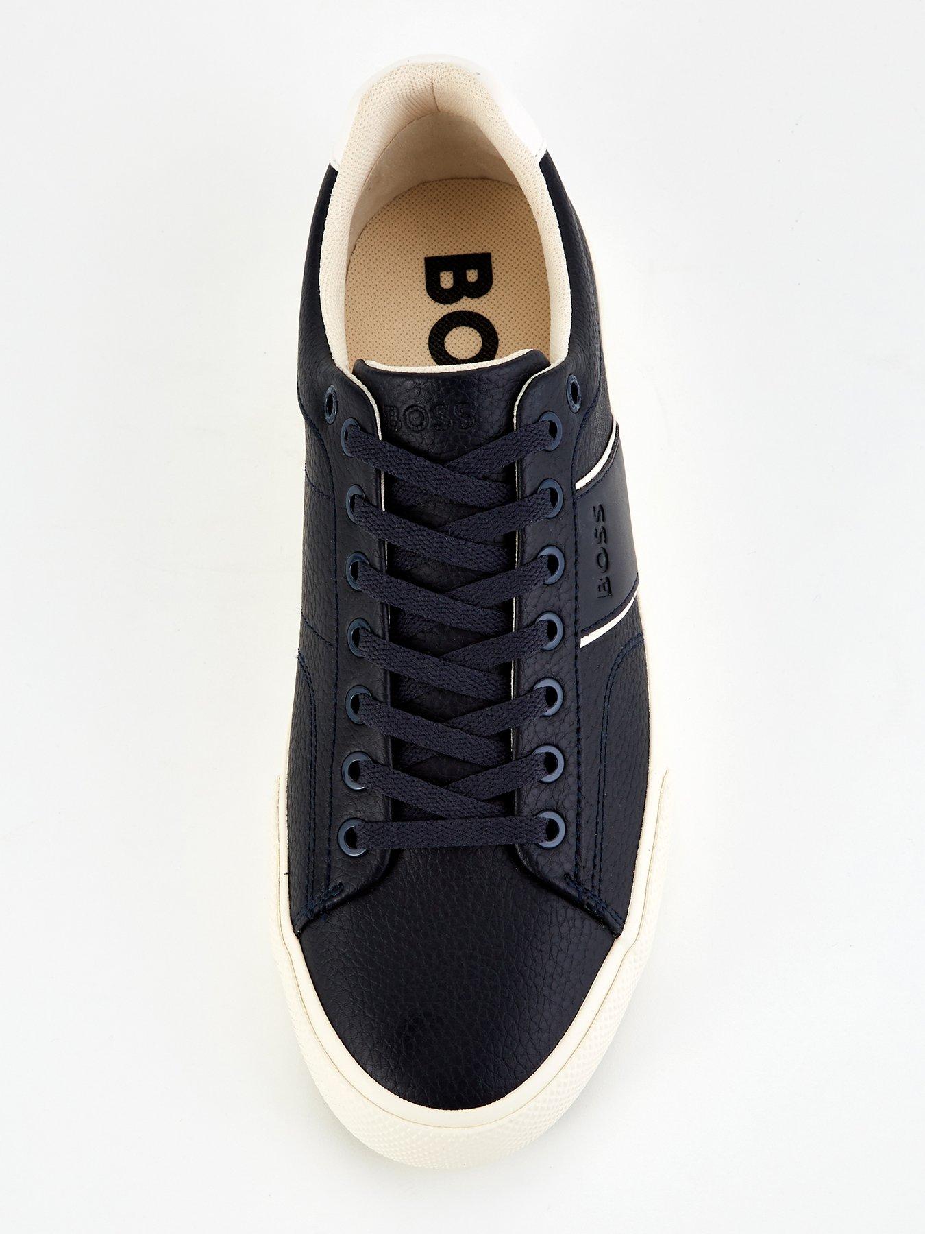 boss-aiden-pipe-trim-leather-lace-tennis-sneaker--navywhiteoutfit