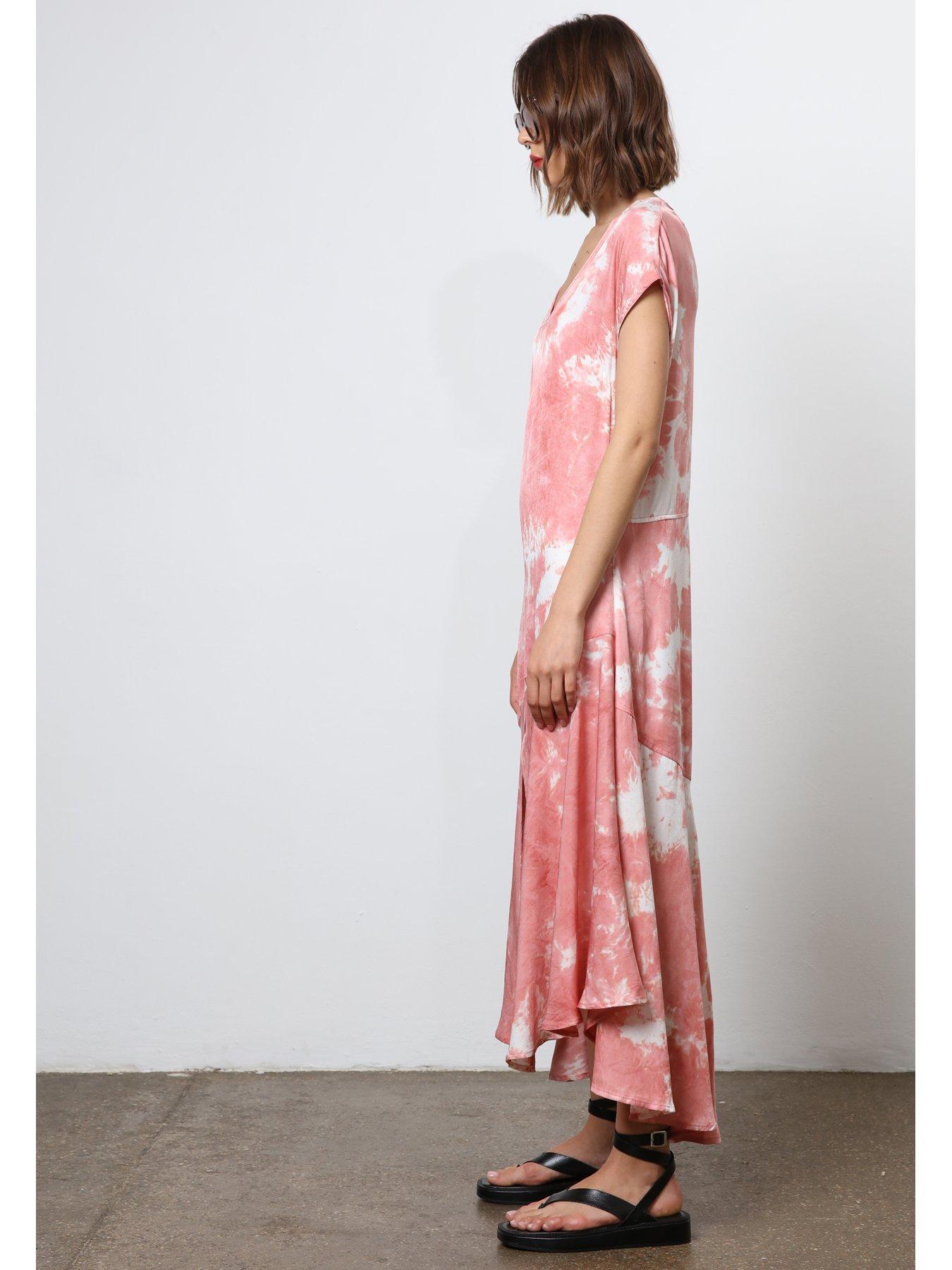 religion-v-neck-tie-dye-maxi-dress-pinkback