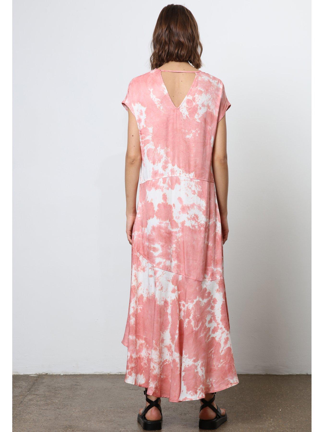 religion-v-neck-tie-dye-maxi-dress-pinkoutfit