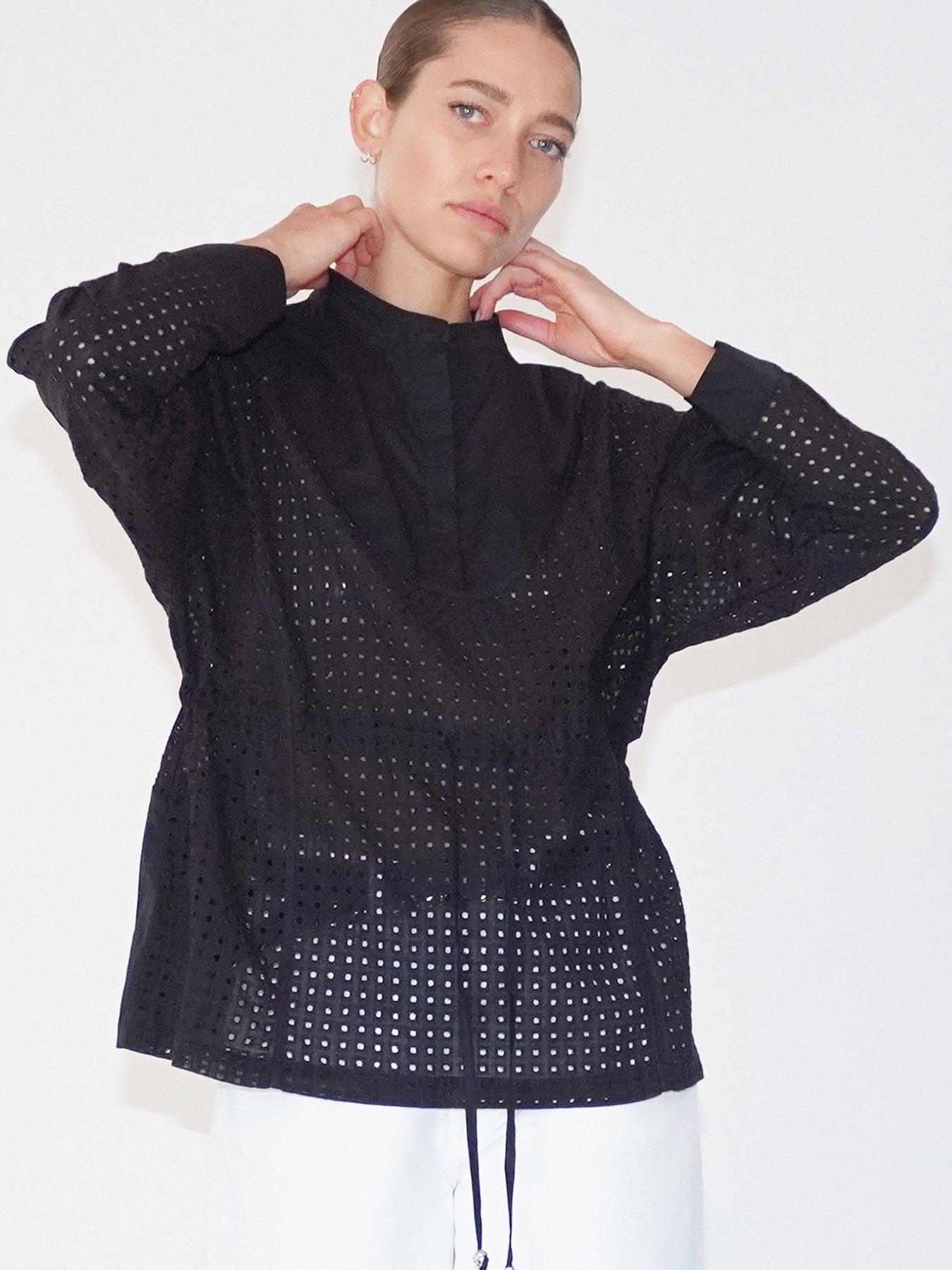 religion-embroidered-loose-shirt-blackoutfit