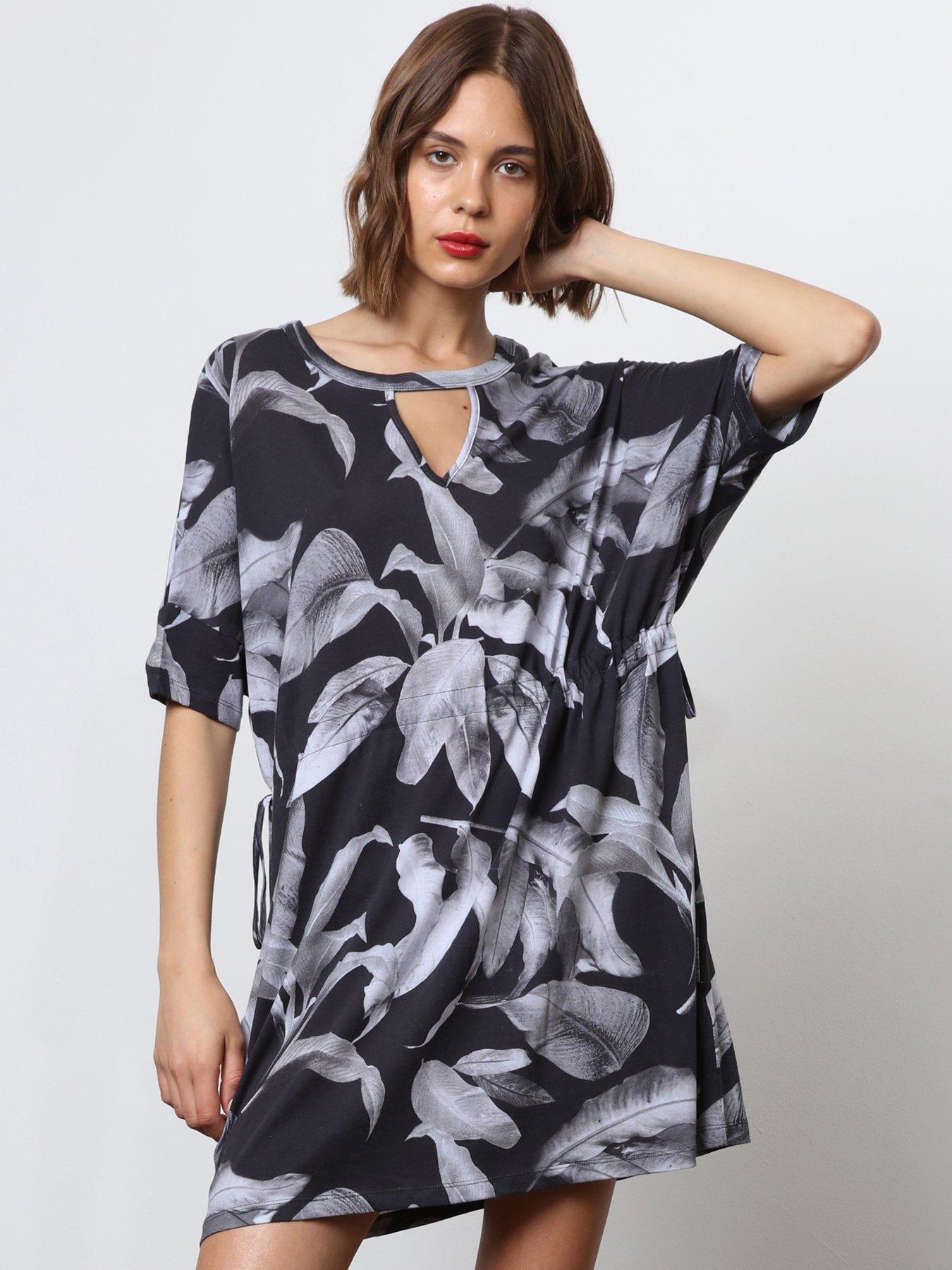 religion-abstract-jersey-tunic-dress-black