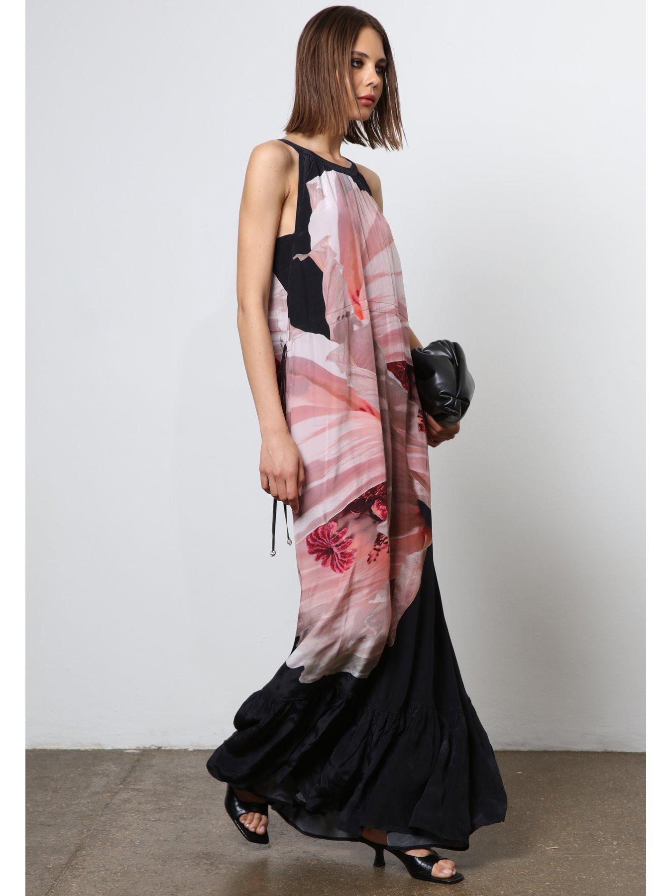 religion-halter-neck-maxi-dress-pinkback