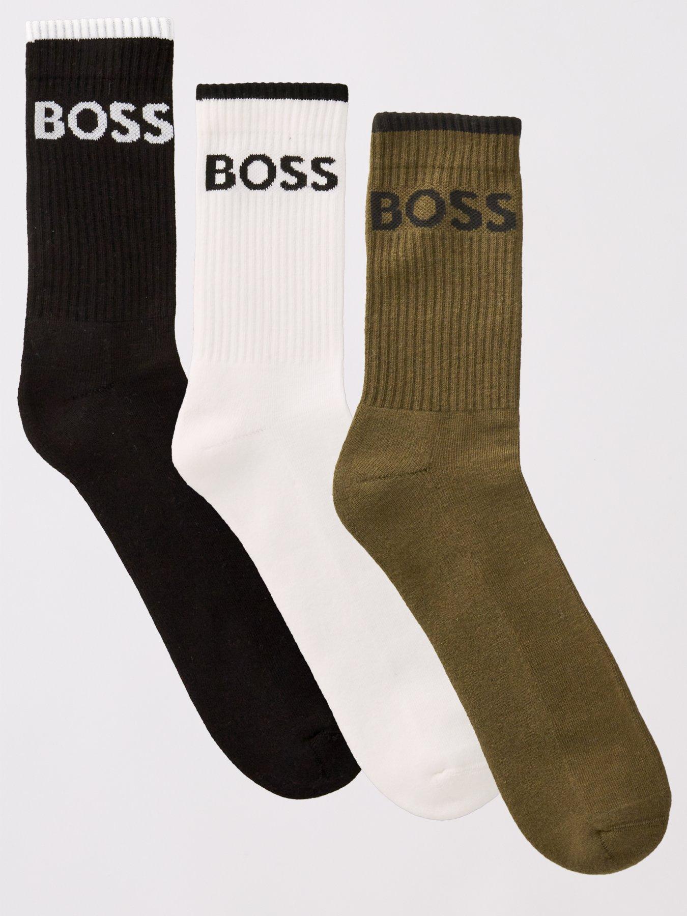 boss-6-pack-crew-sports-socks-blackwhite