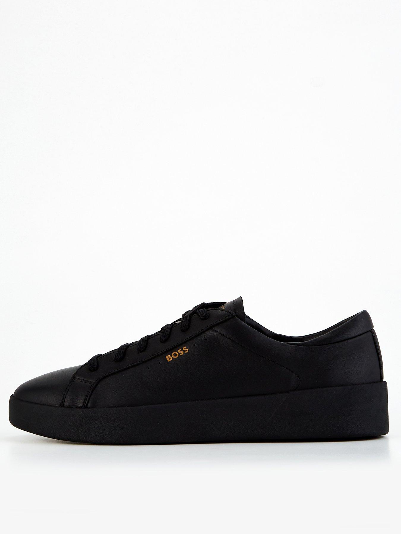 boss-belwar-gold-logo-leather-lace-sneaker--black