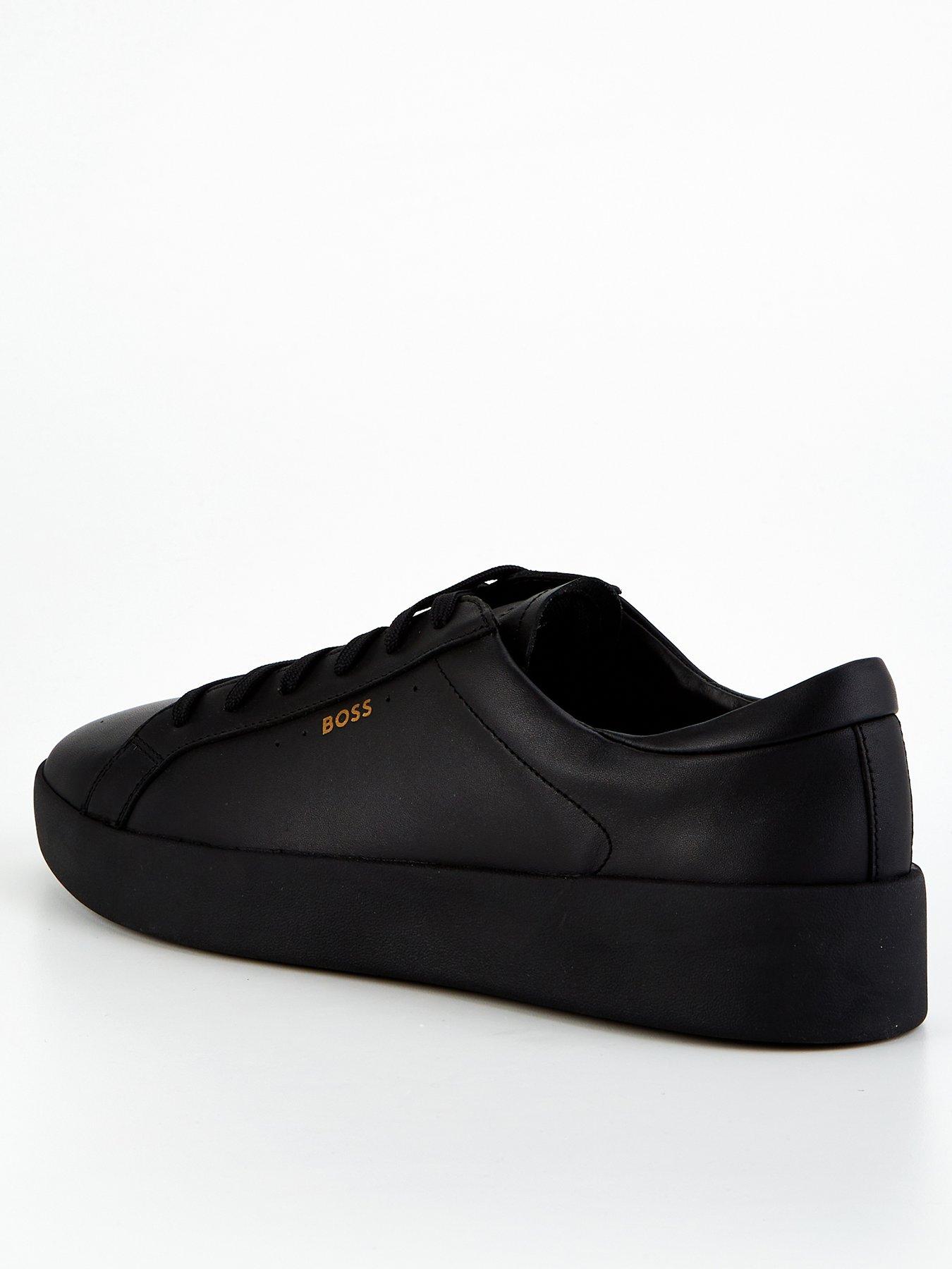 boss-belwar-gold-logo-leather-lace-sneaker--blackback