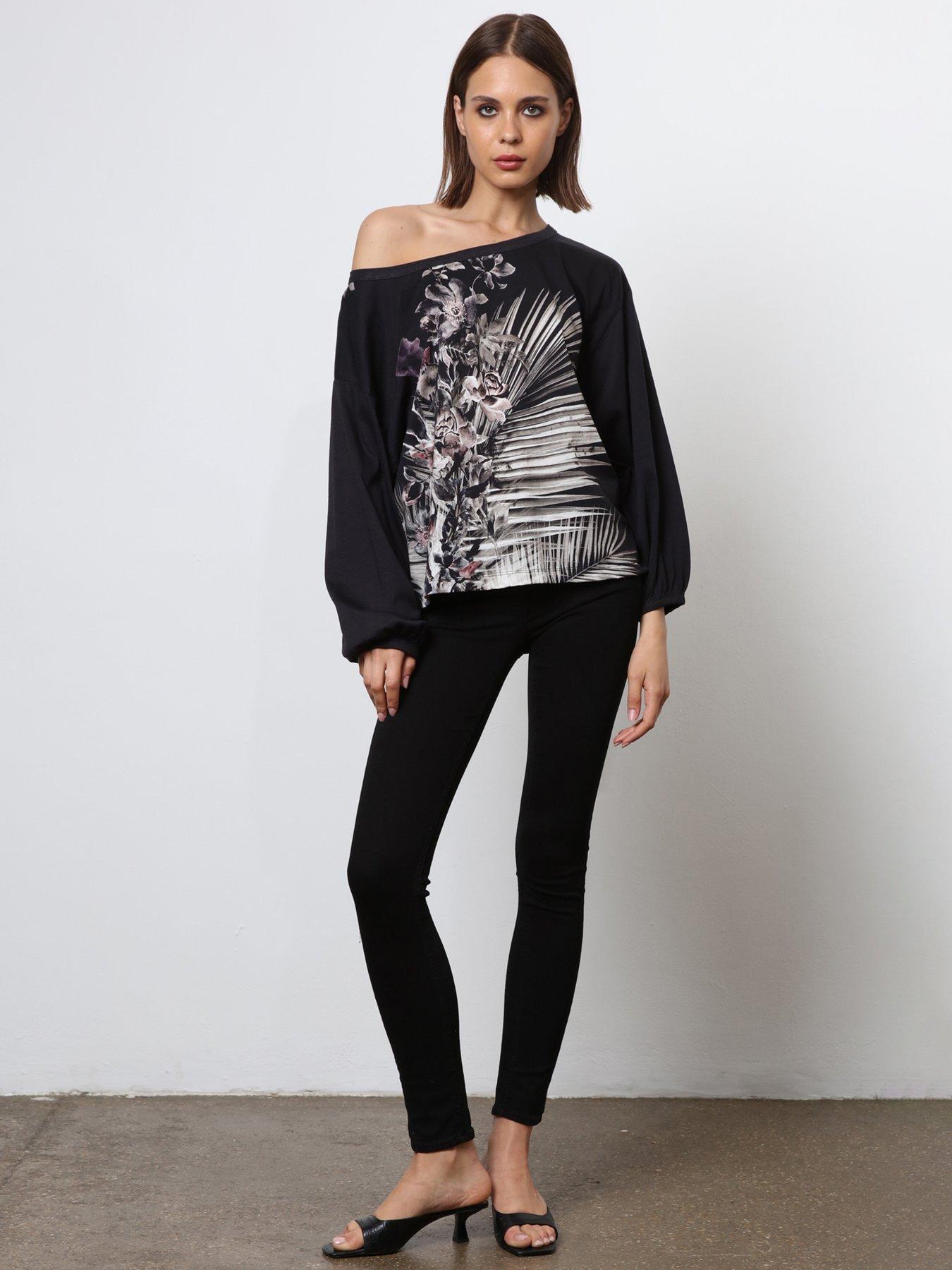 religion-off-the-shoulder-top-blackfront