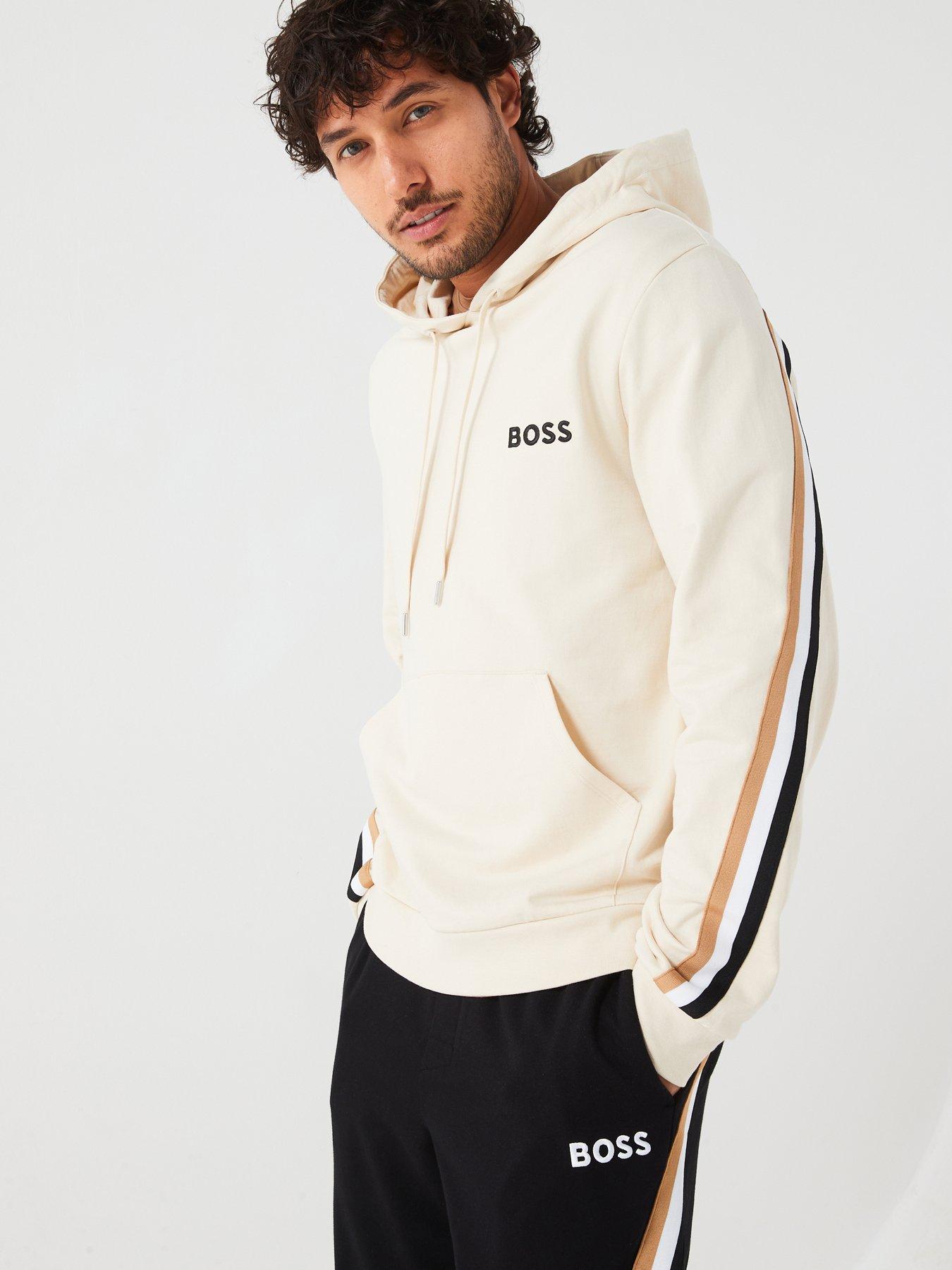 boss-iconic-corporate-stripe-loungewear-hoodie-beigedetail