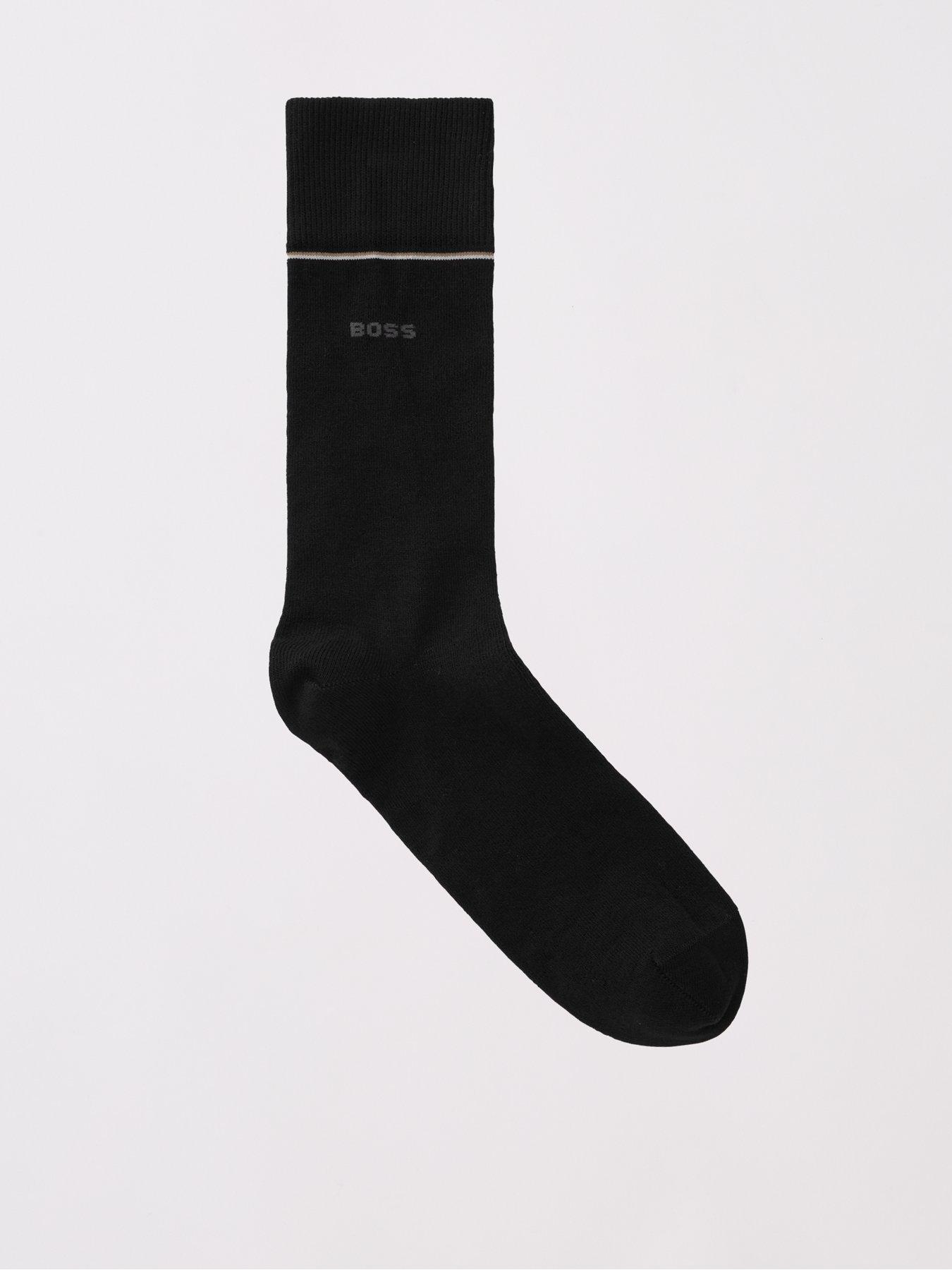 boss-2-pack-corporate-logo-crew-socks-blackstillFront