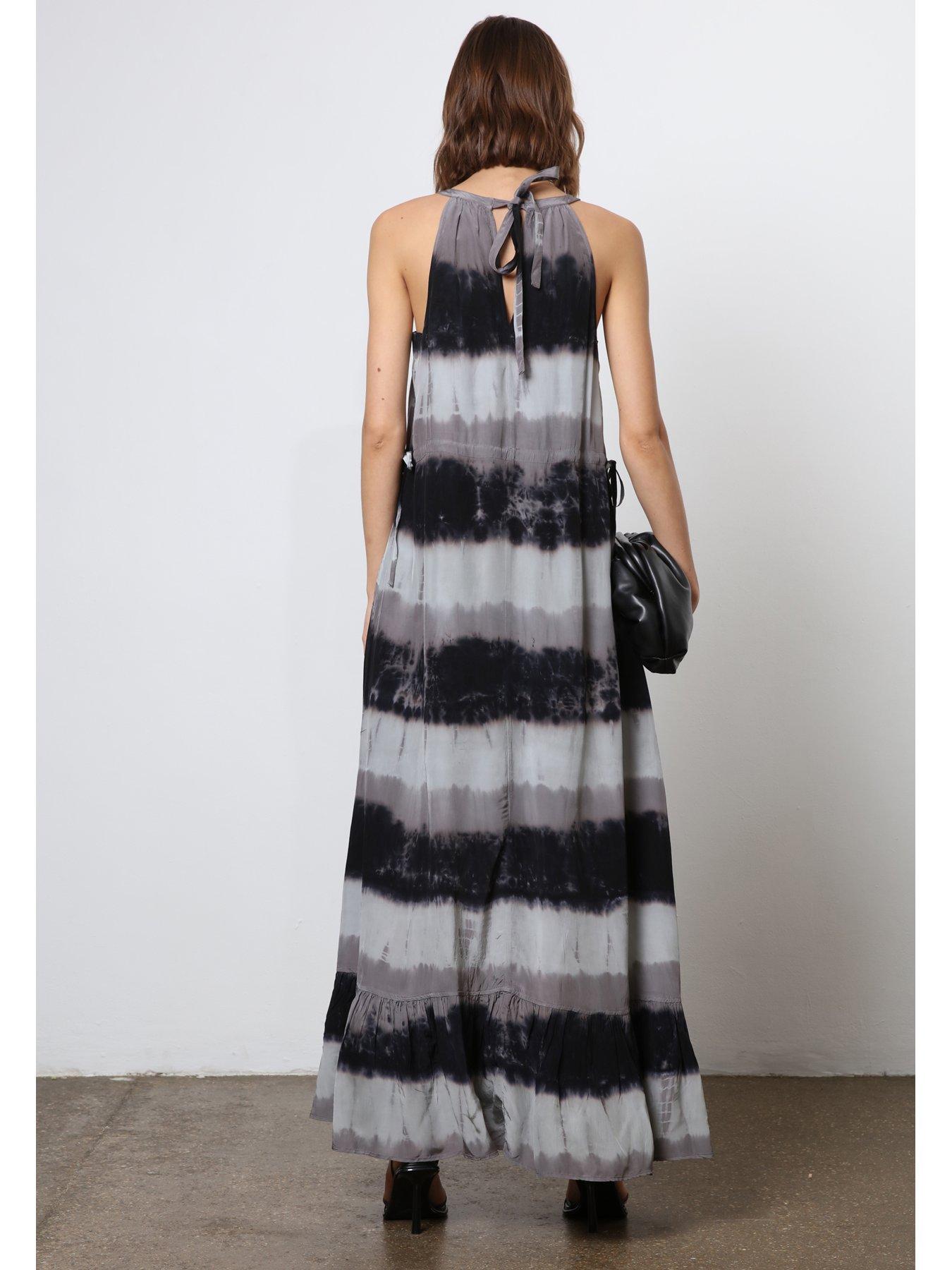 religion-halter-neck-tie-dye-maxi-dress-blackoutfit