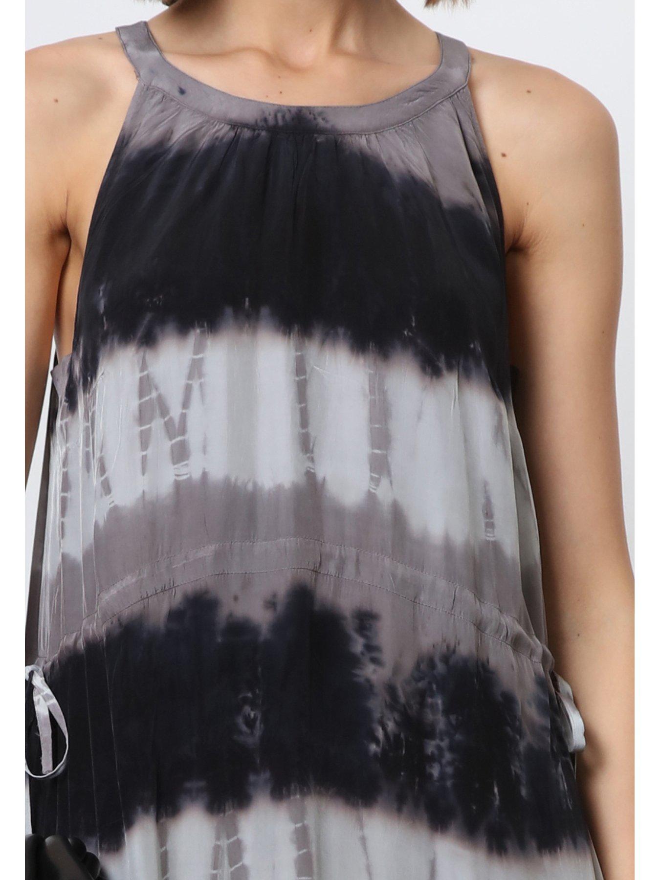 religion-halter-neck-tie-dye-maxi-dress-blackdetail