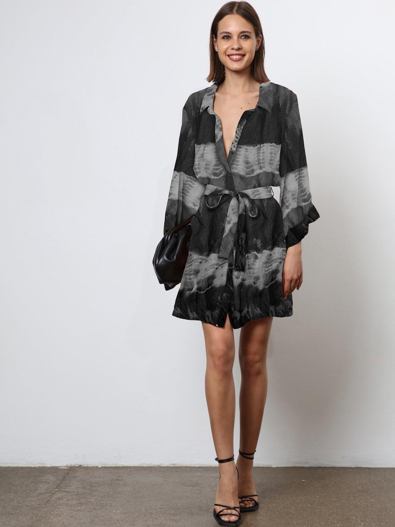 religion-tie-dye-shirt-dress-blackdetail