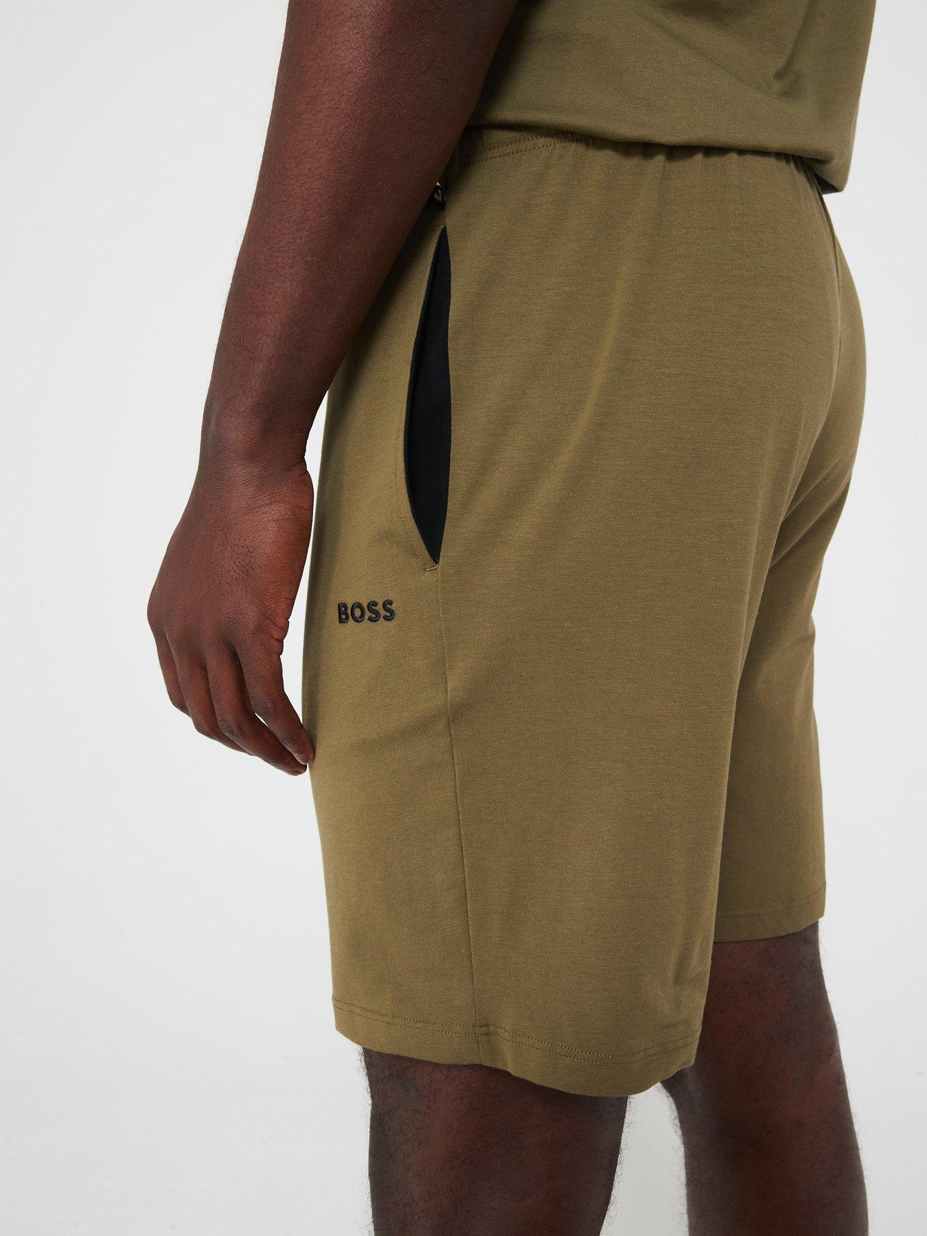 boss-mix-amp-match-lightweight-loungewear-shorts-greenoutfit