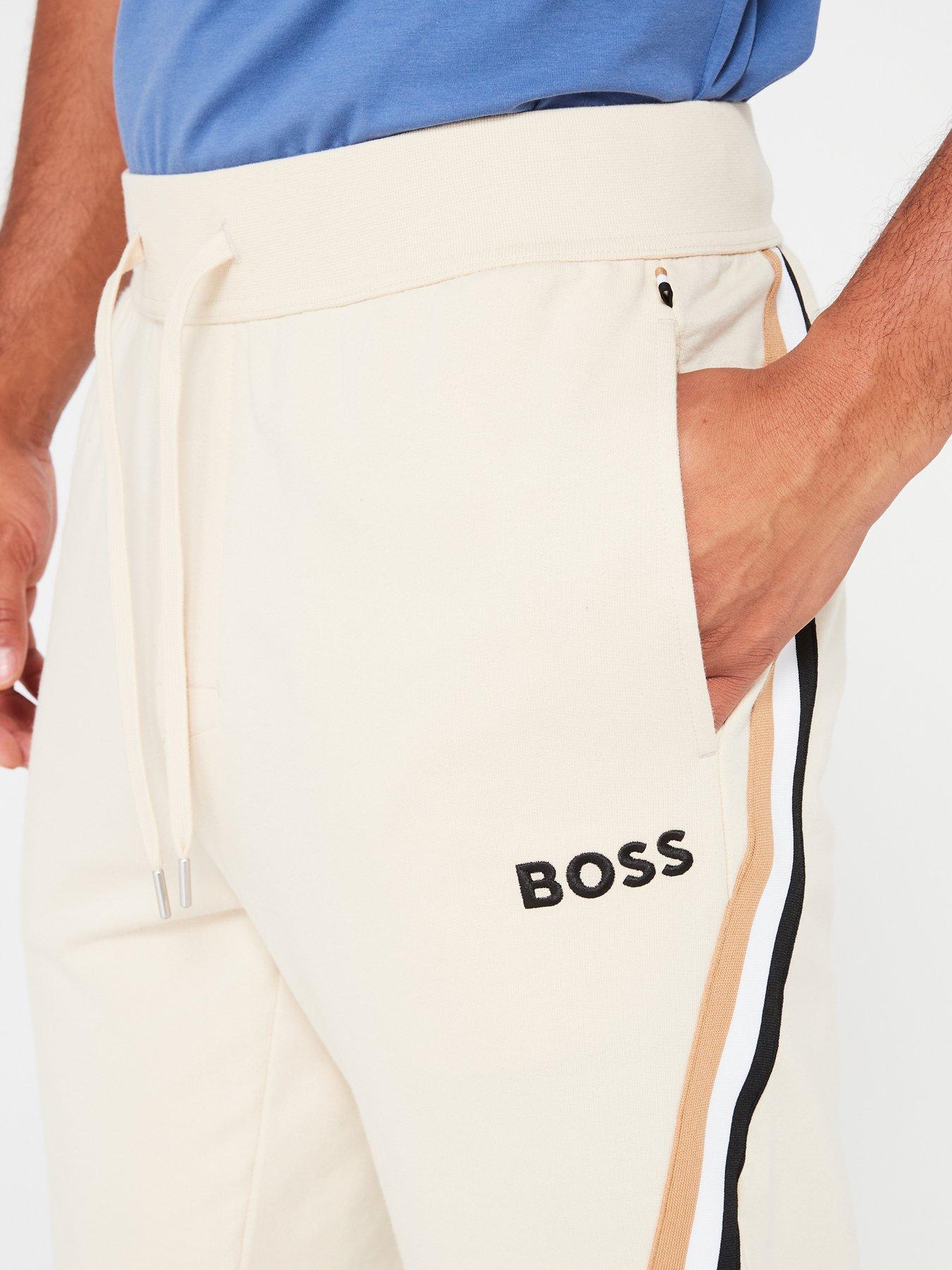 boss-iconic-corporate-stripe-cuff-loungewear-loungewear-pants-beigeoutfit