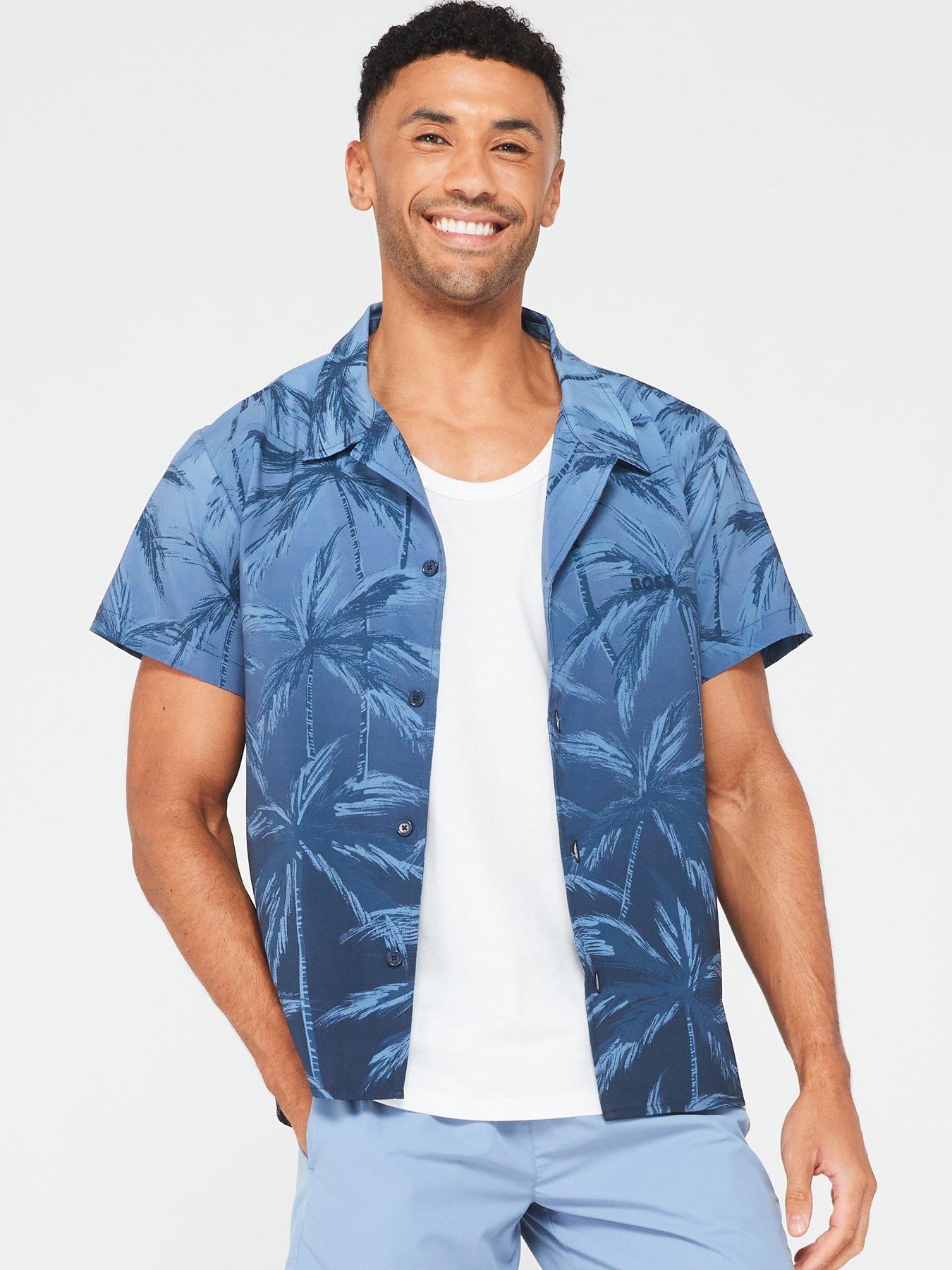 boss-zen-palm-tree-beach-shirt-blue