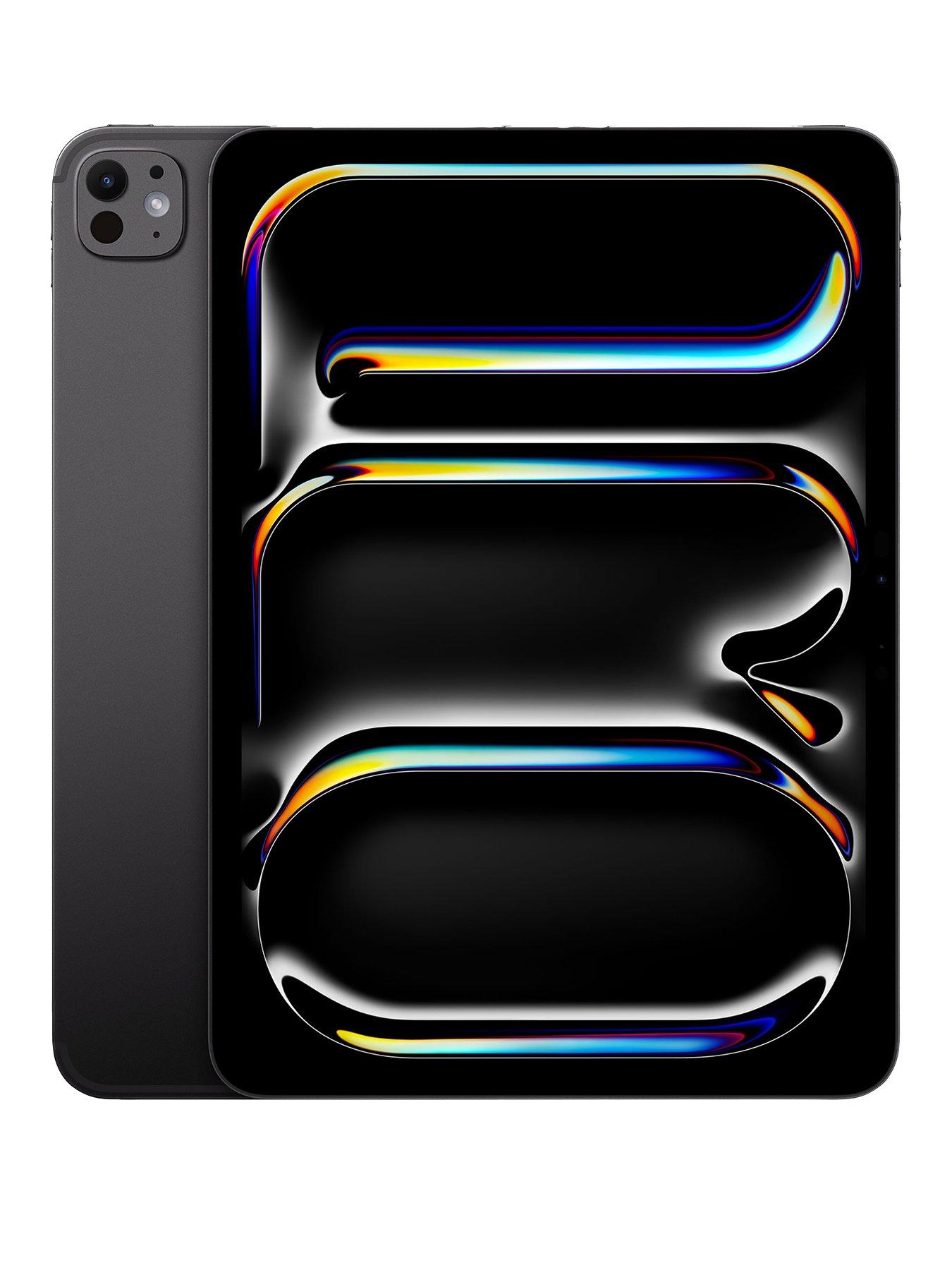 undefined iPad Pro (M4, 2024) 11-inch, Wi-Fi  &  Cellular, 256Gb with Standard Glass - Space Black