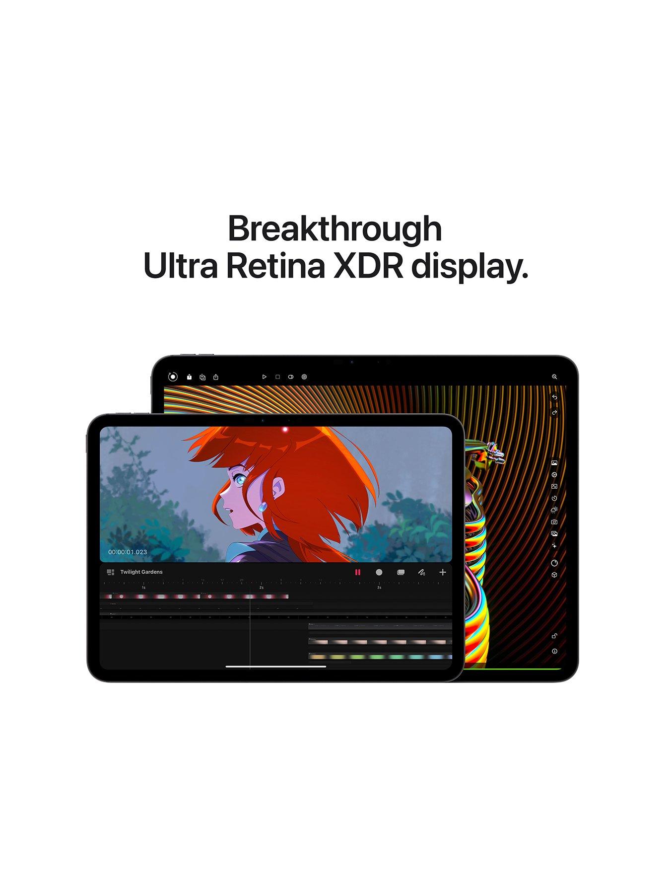 Image 3 of 8 of Apple iPad Pro (M4, 2024) 11-inch, Wi-Fi &amp; Cellular, 256Gb with Standard Glass - Silver