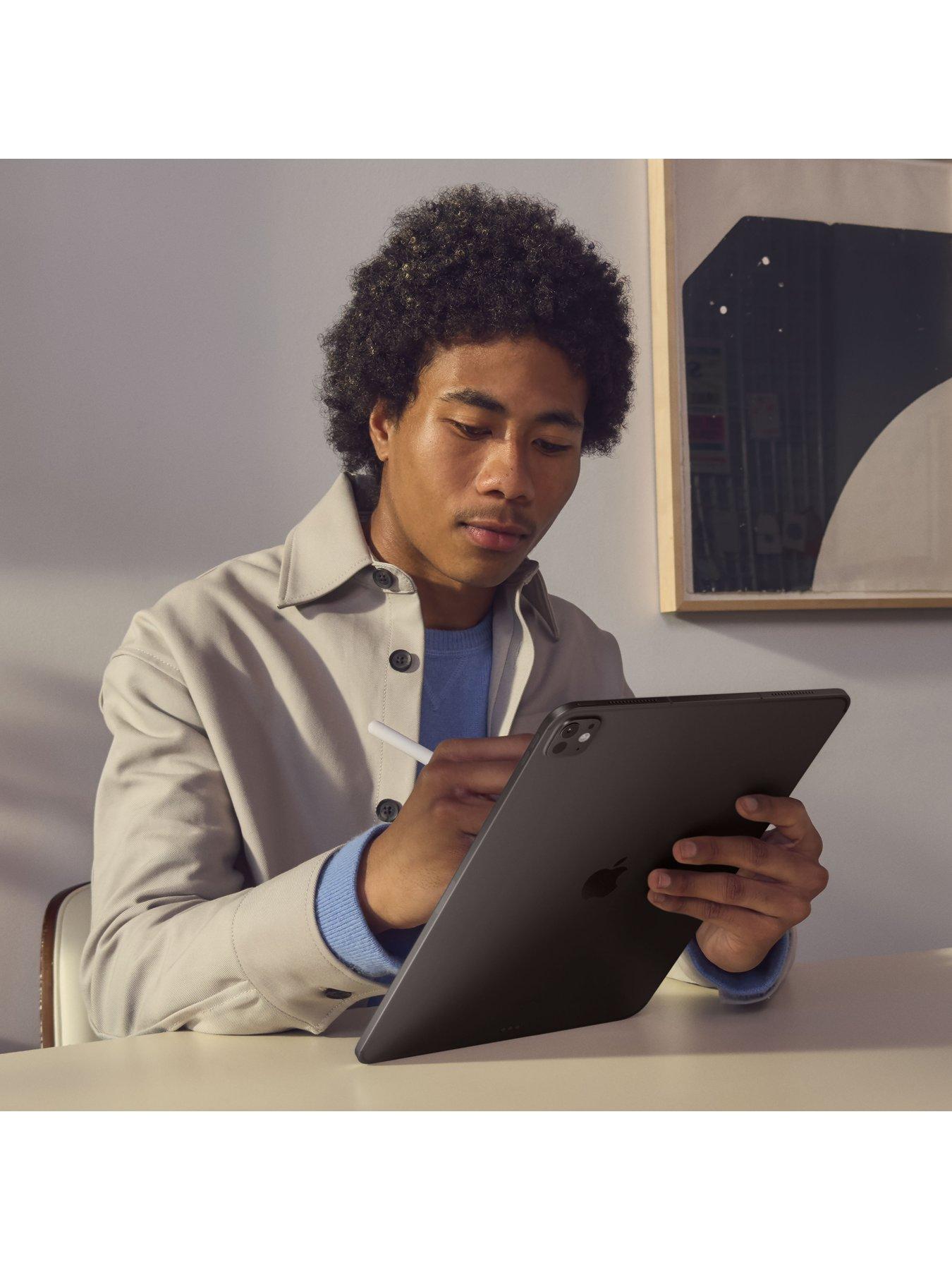 Image 5 of 8 of Apple iPad Pro (M4, 2024) 11-inch, Wi-Fi &amp; Cellular, 256Gb with Standard Glass - Silver