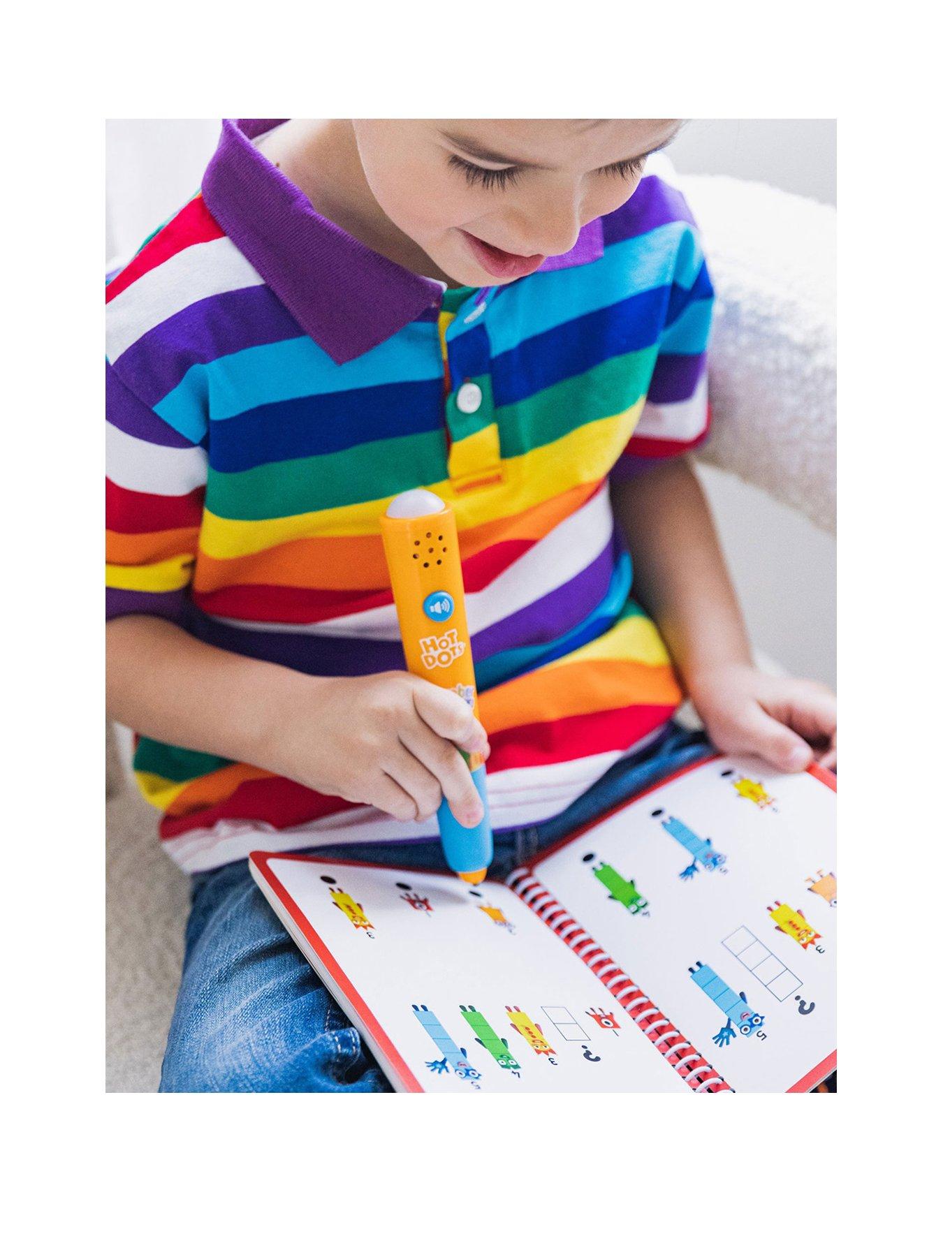 Image of LEARNING RESOURCES Hot Dots 1-10 Numberblocks Activity Book & Interactive Pen