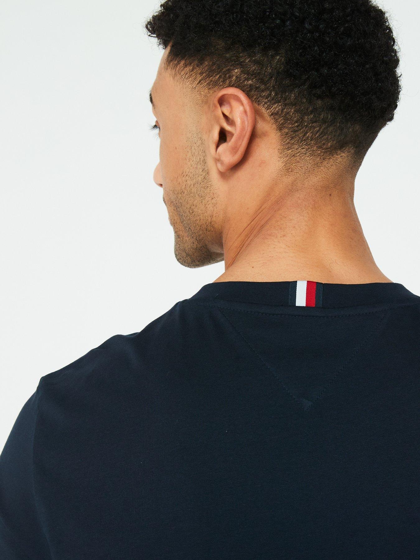 tommy-hilfiger-tommy-hilfiger-chest-stripe-t-shirt-navydetail