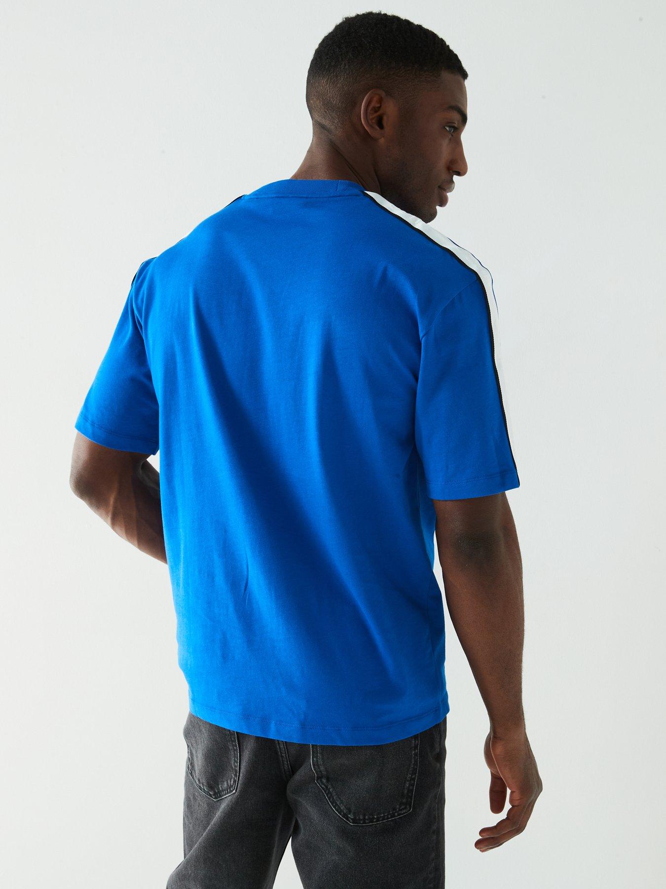 hugo-blue-neloy-regular-fit-shoulder-tape-t-shirt-bluestillFront