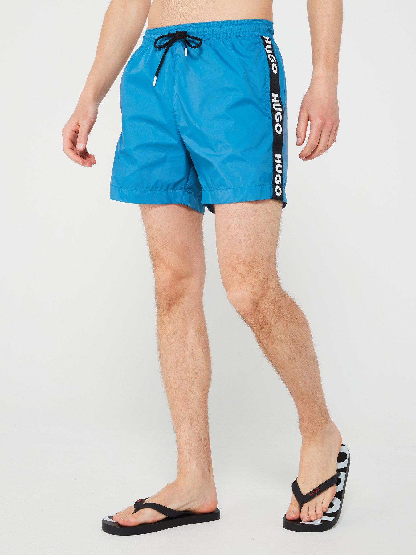 hugo-hugo-fab-swimshorts-bluefront