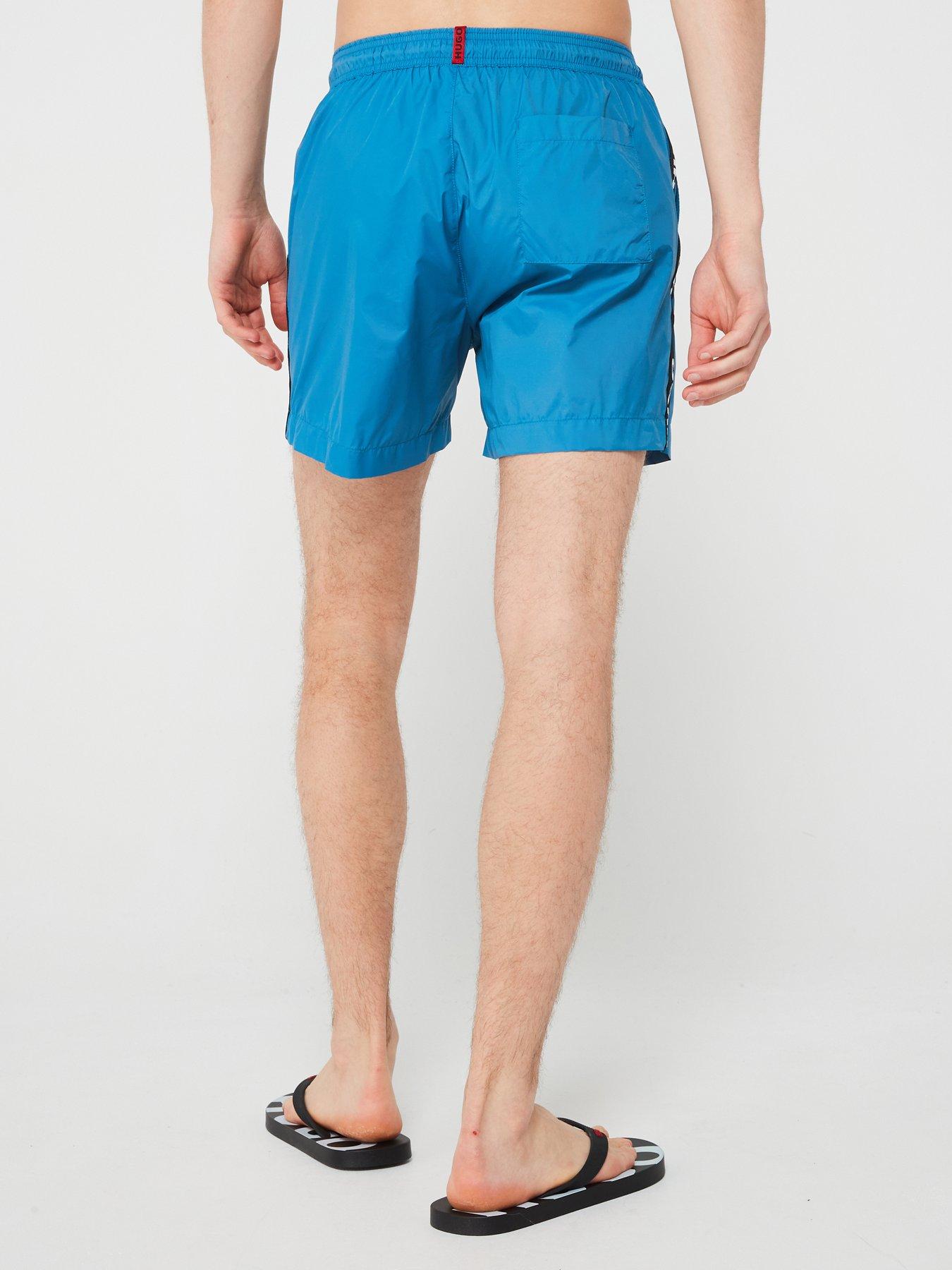 hugo-hugo-fab-swimshorts-bluestillFront