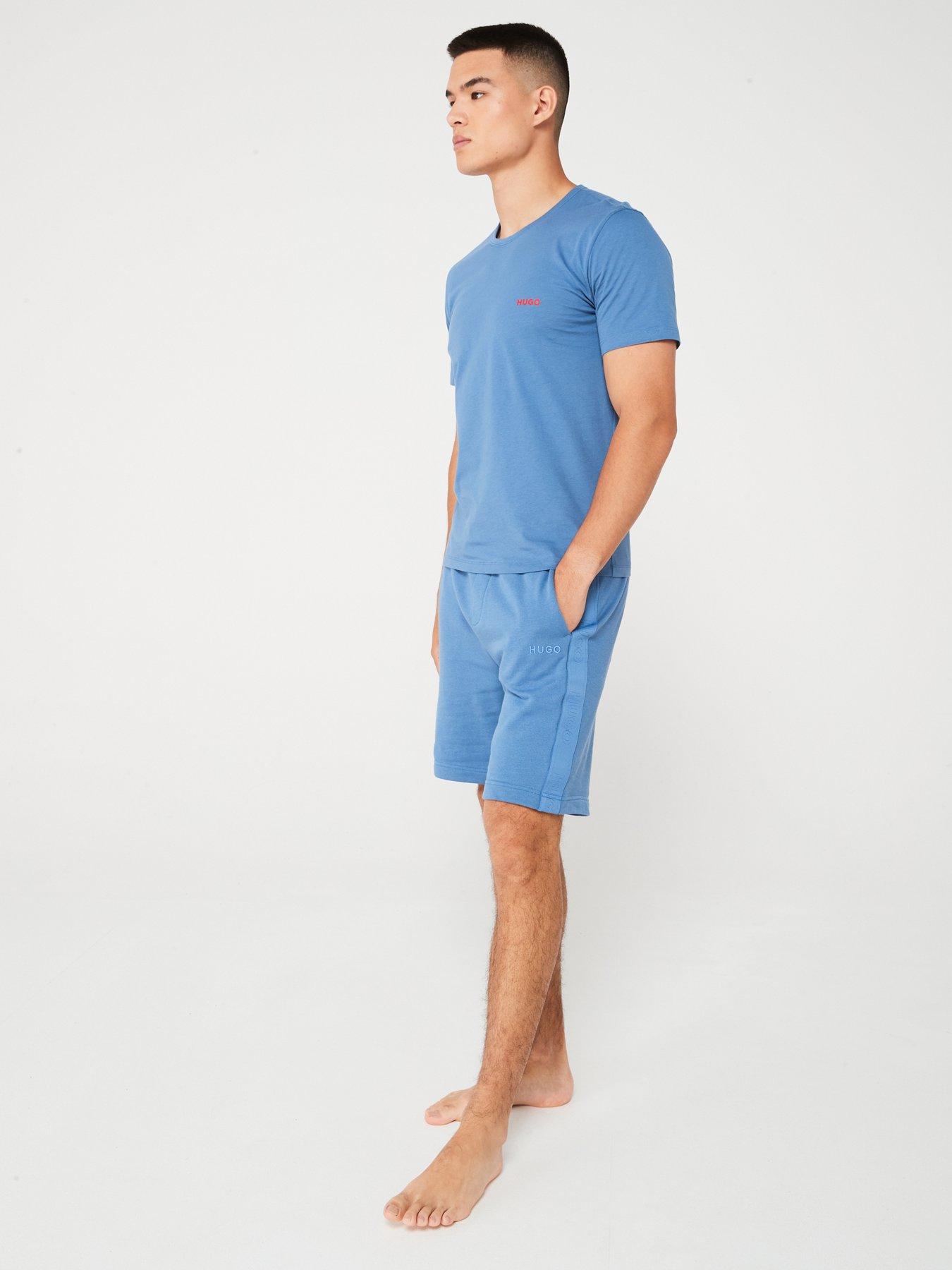 hugo-hugo-3-pack-logo-loungewear-t-shirt-bluenavygreenoutfit