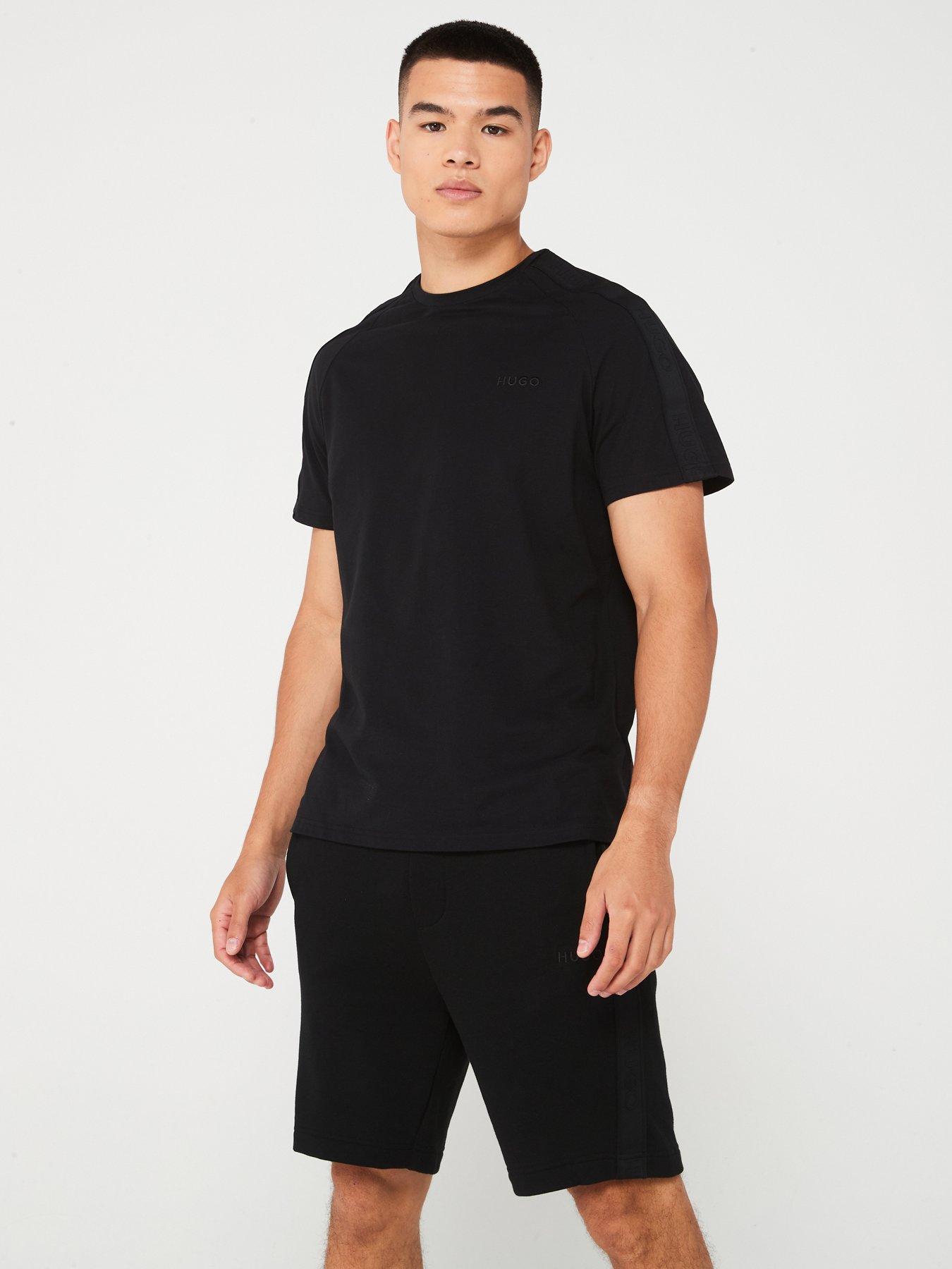 hugo-hugo-tonal-logo-loungewear-t-shirt-black