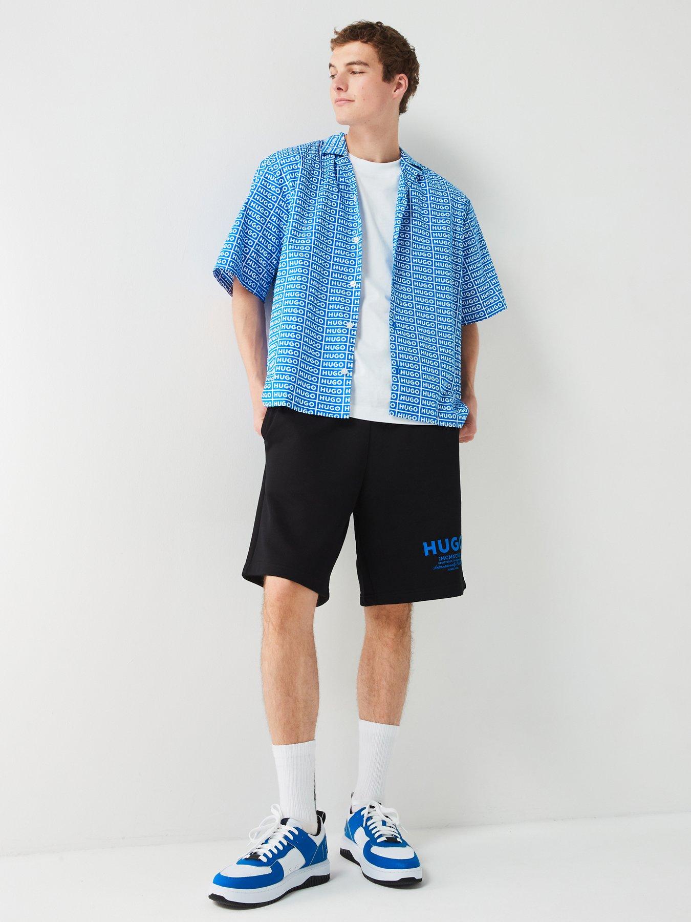 hugo-blue-nomario-oversized-international-logo-jersey-shorts-blackdetail