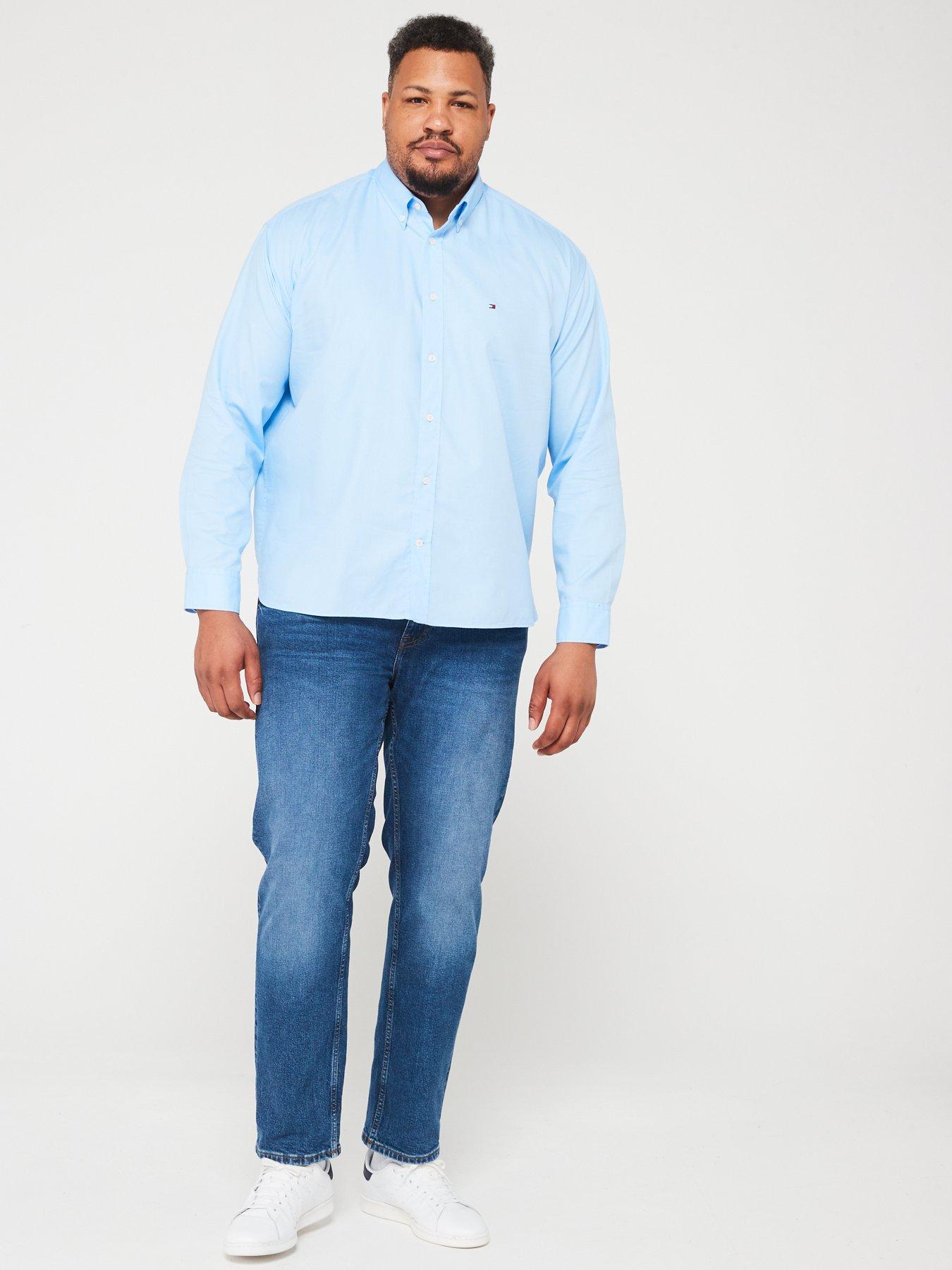 tommy-hilfiger-tommy-hilifiger-flex-dobby-slim-fit-shirt-light-blueback