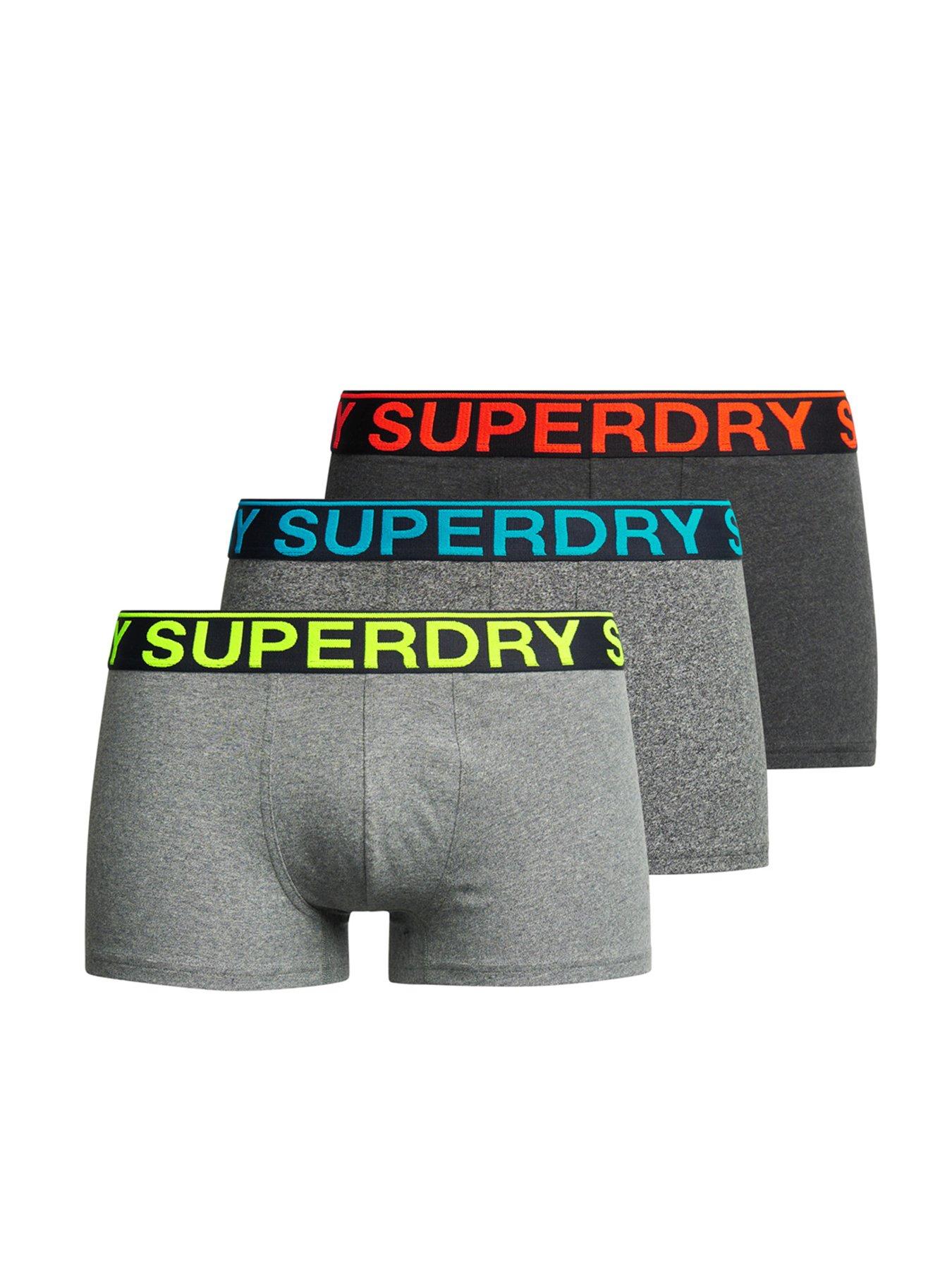 superdry-3-pack-logo-waistband-trunks-grey