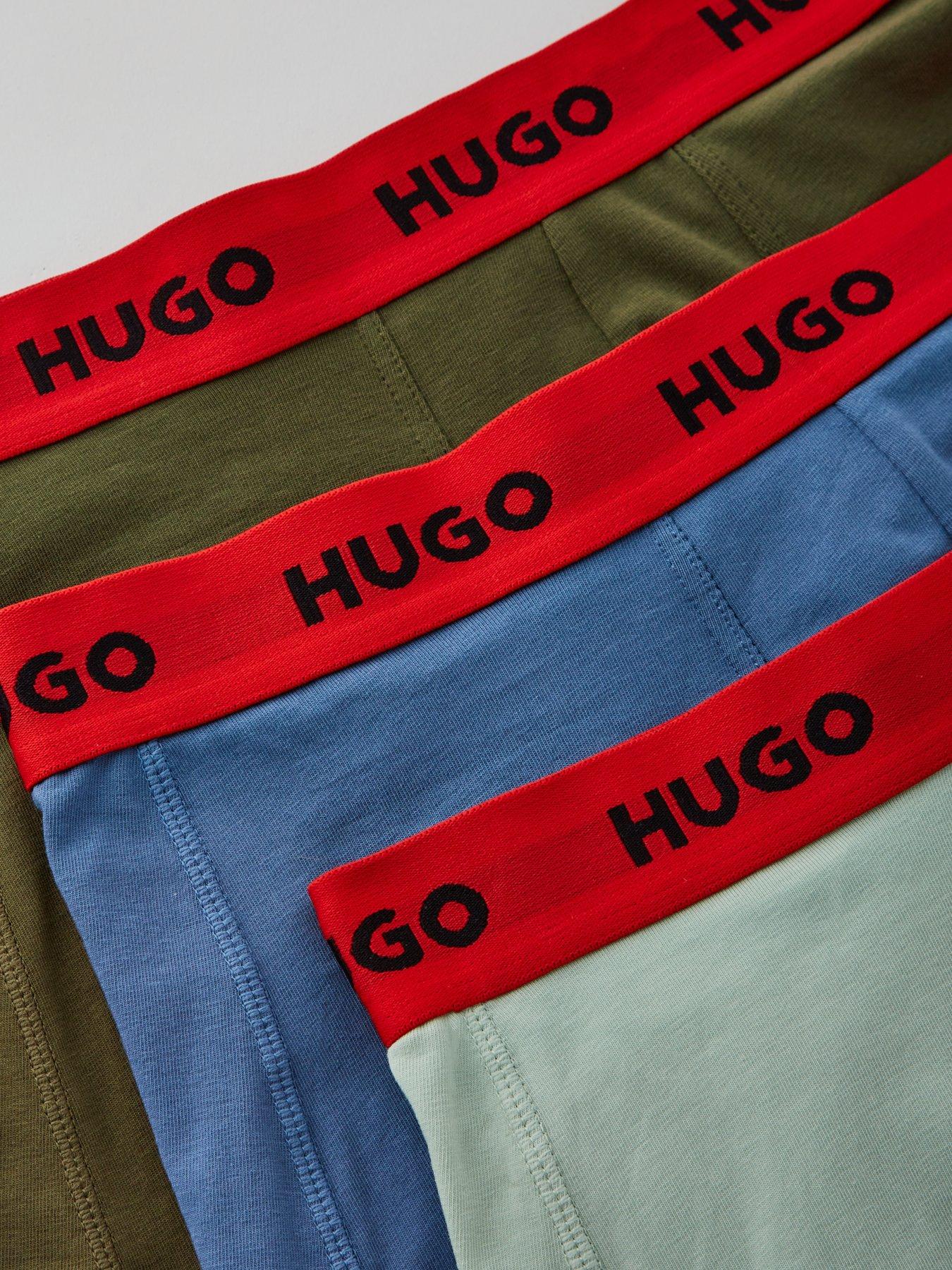 hugo-3-pack-triplet-logo-trunks-assorted-multioutfit