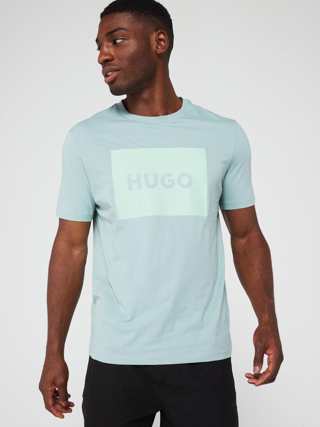 hugo-hugo-dulive222-regular-fit-large-box-logo-t-shirt-light-greyfront