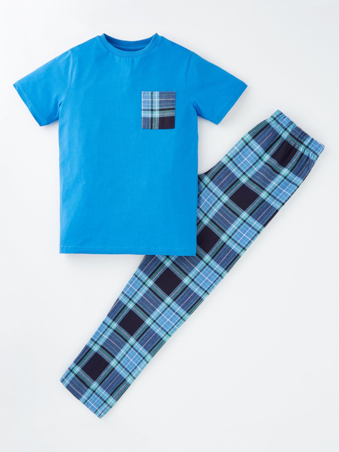 v-by-very-boys-jersey-woven-short-sleeve-long-length-pyjama-set-multifront