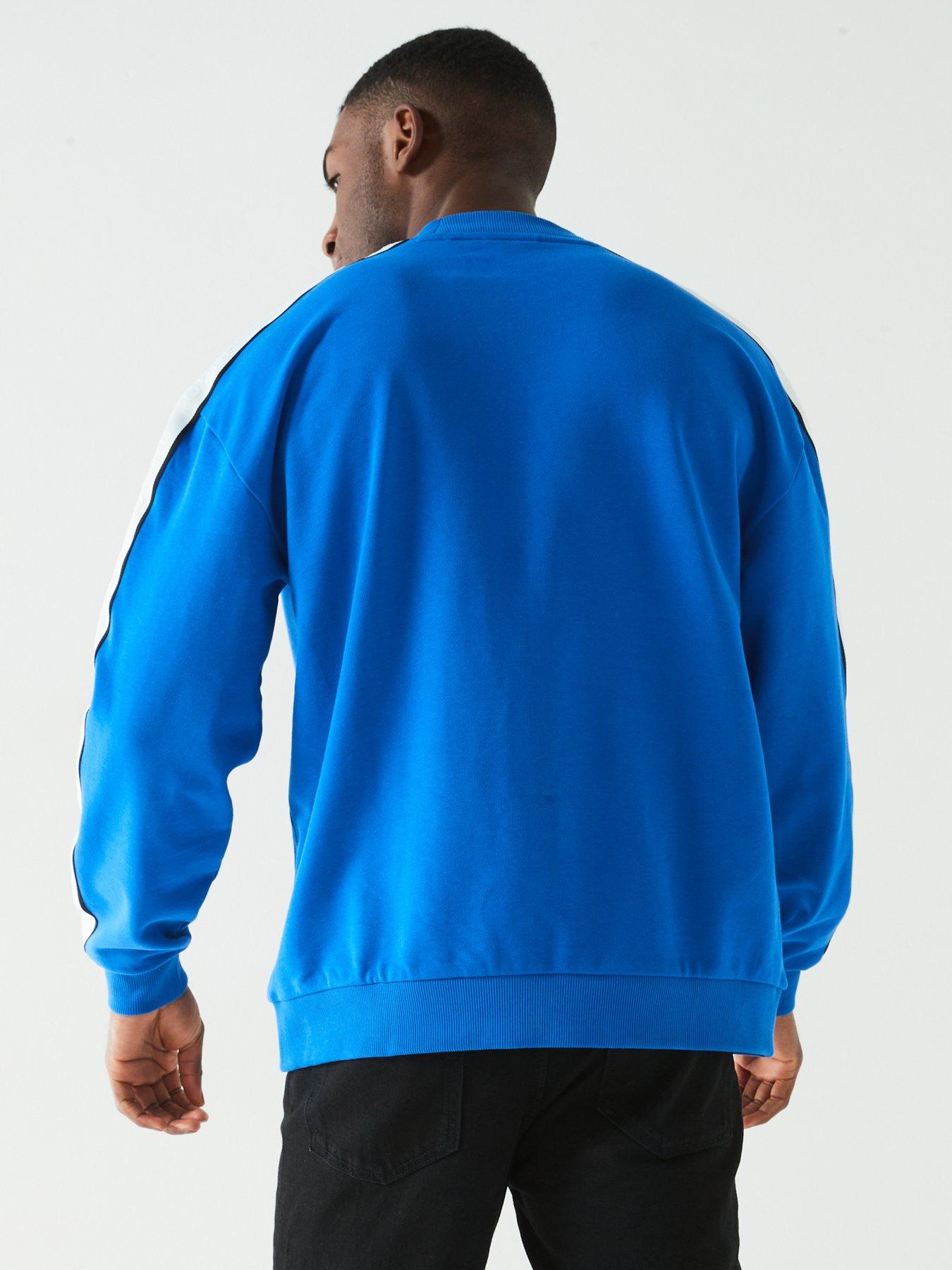 hugo-blue-niole-regular-fit-shoulder-tape-crew-sweat-bluestillFront