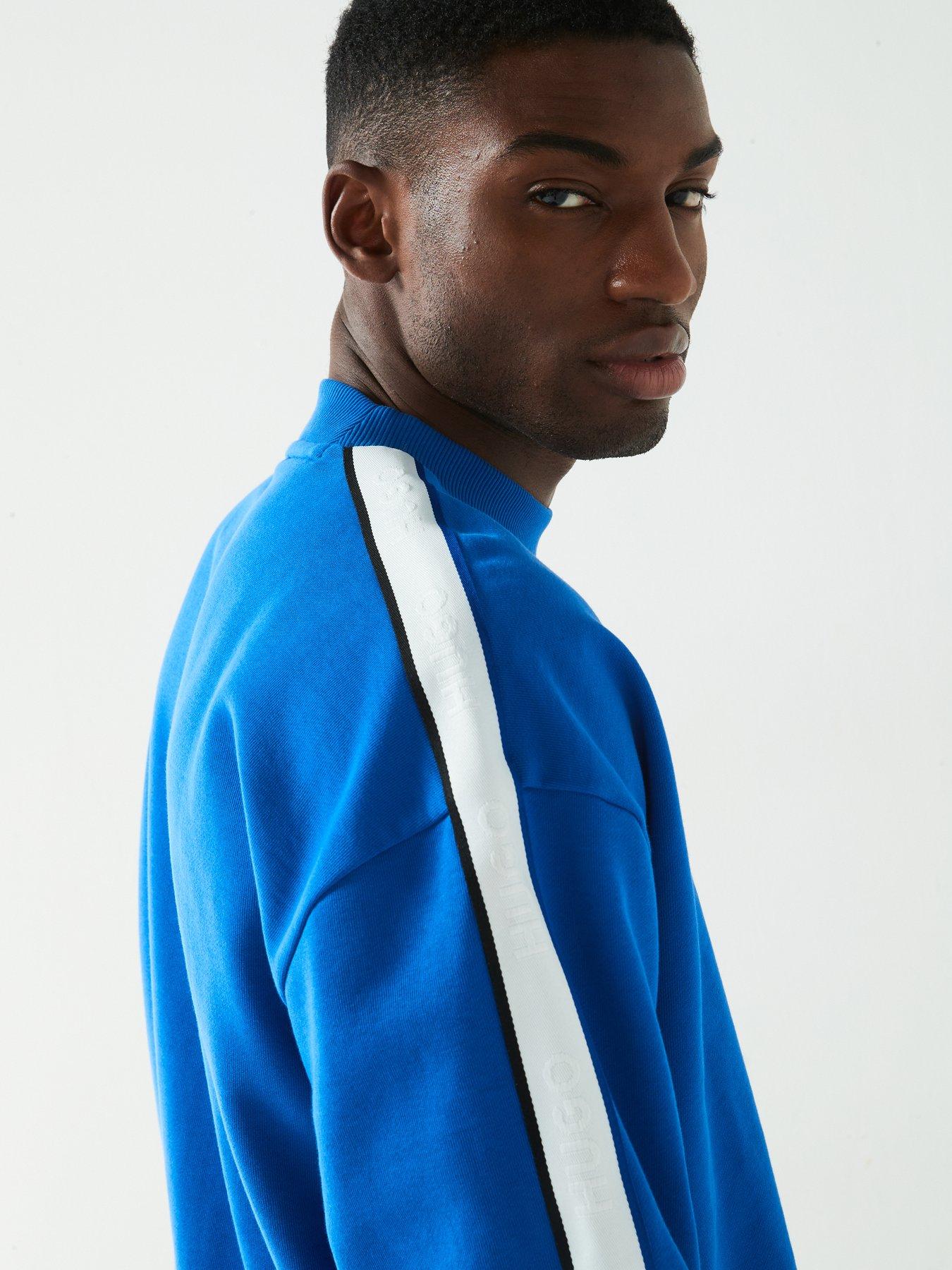 hugo-blue-niole-regular-fit-shoulder-tape-crew-sweat-blueoutfit