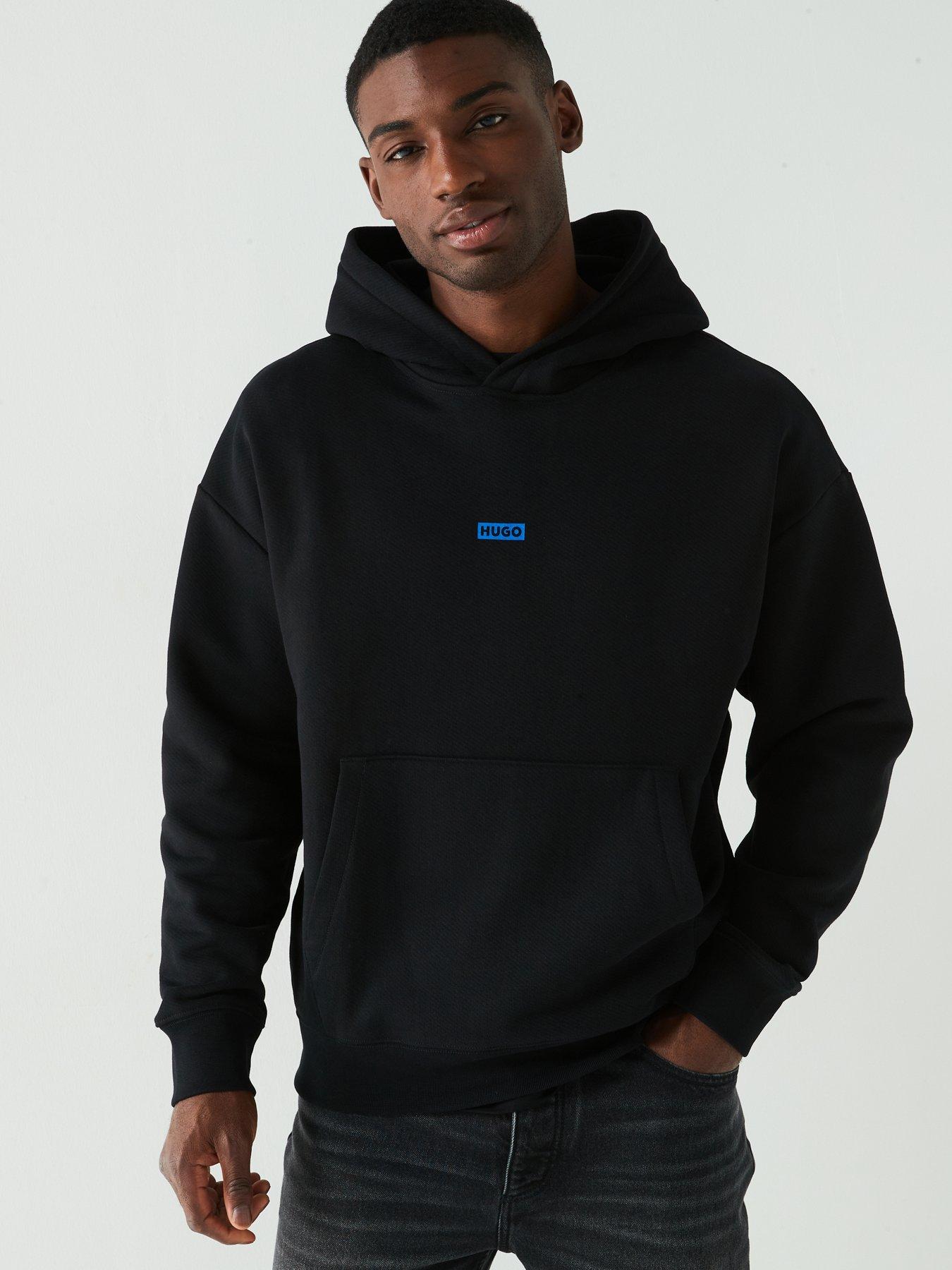 Blue black hoodie clearance