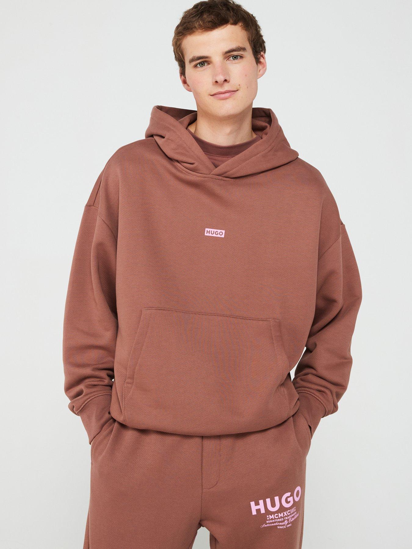 hugo-blue-nazardo-oversized-international-logo-hoodie-brown