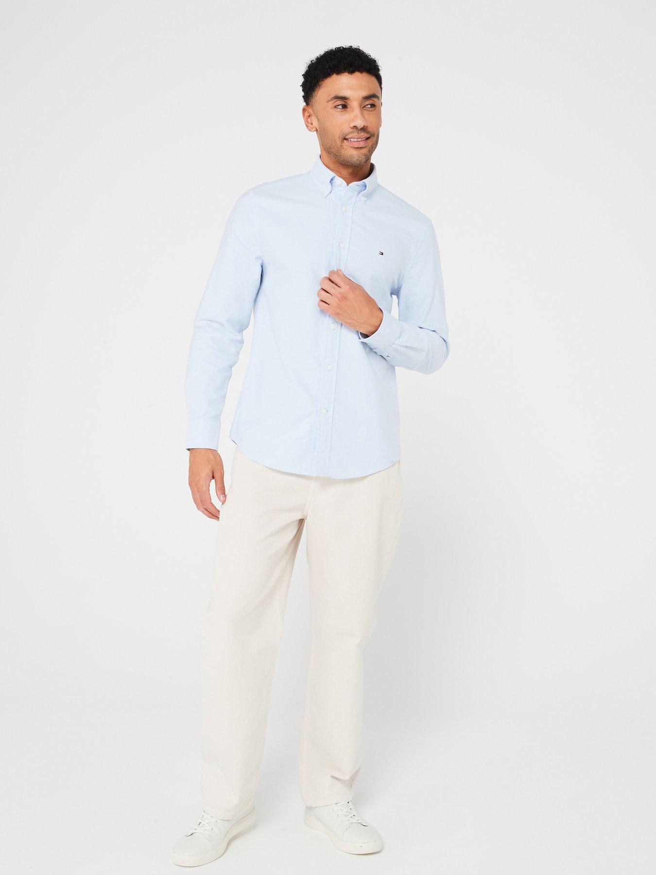 tommy-hilfiger-tommy-hilfiger-solid-heritage-oxford-regular-fit-shirt-light-blueback