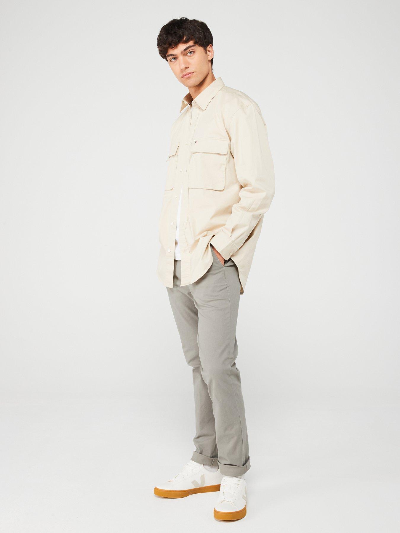 tommy-hilfiger-tommy-hilfiger-utility-twill-overshirt-beigeback